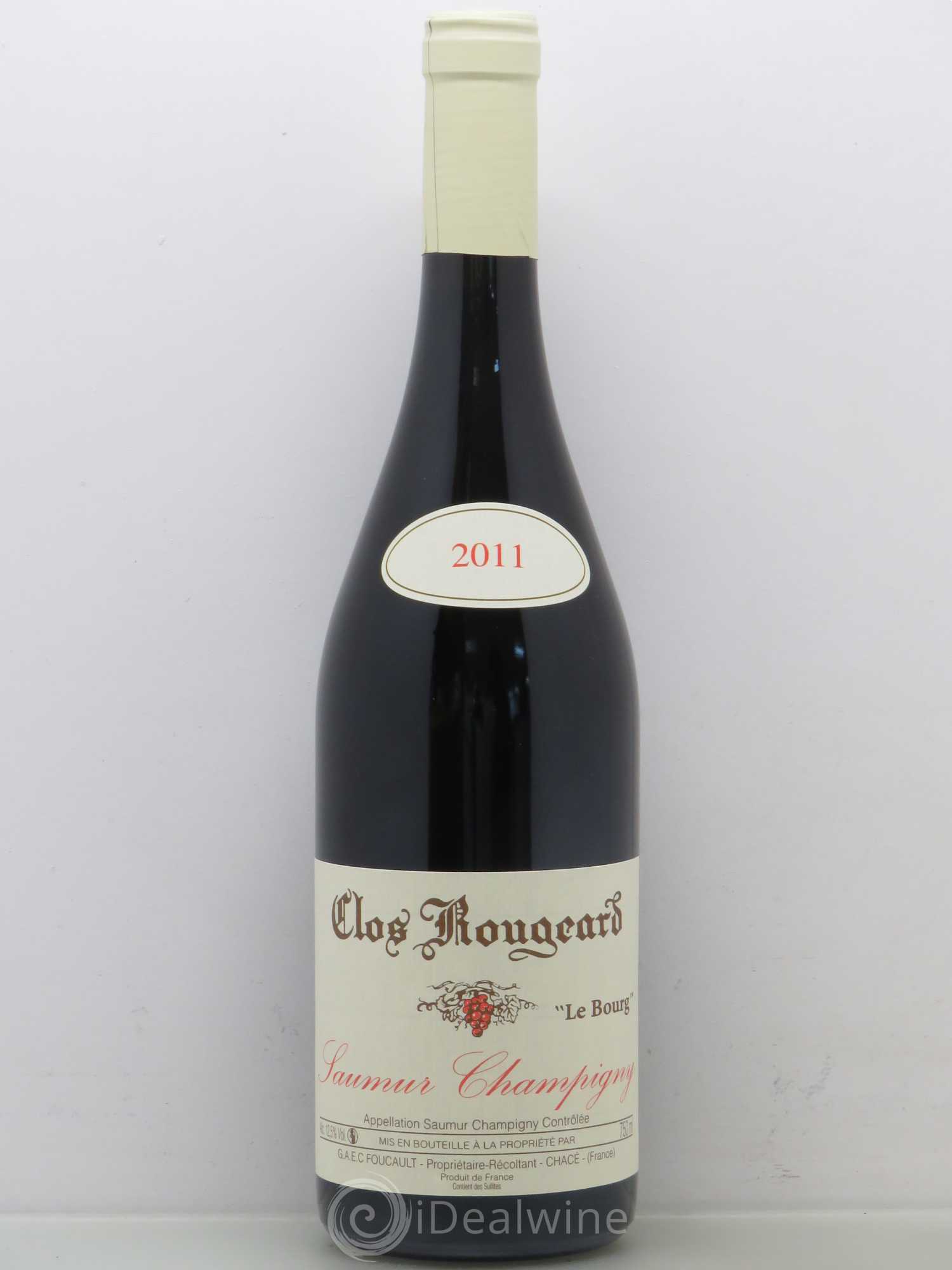 Saumur-Champigny Le Bourg Clos Rougeard 2011 - Lot de 1 bouteille - 0