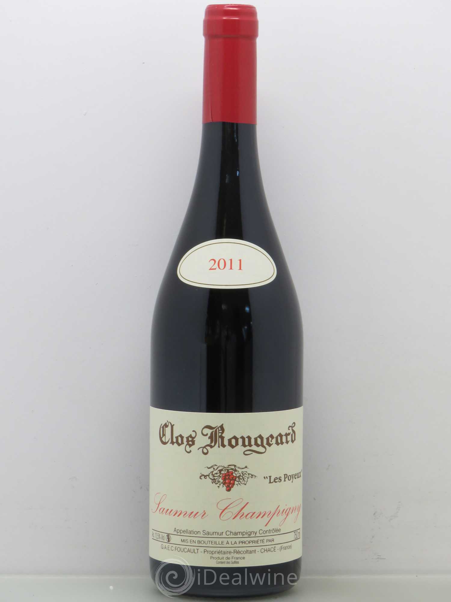 Saumur-Champigny Les Poyeux Clos Rougeard 2011 - Lot de 1 bouteille - 0