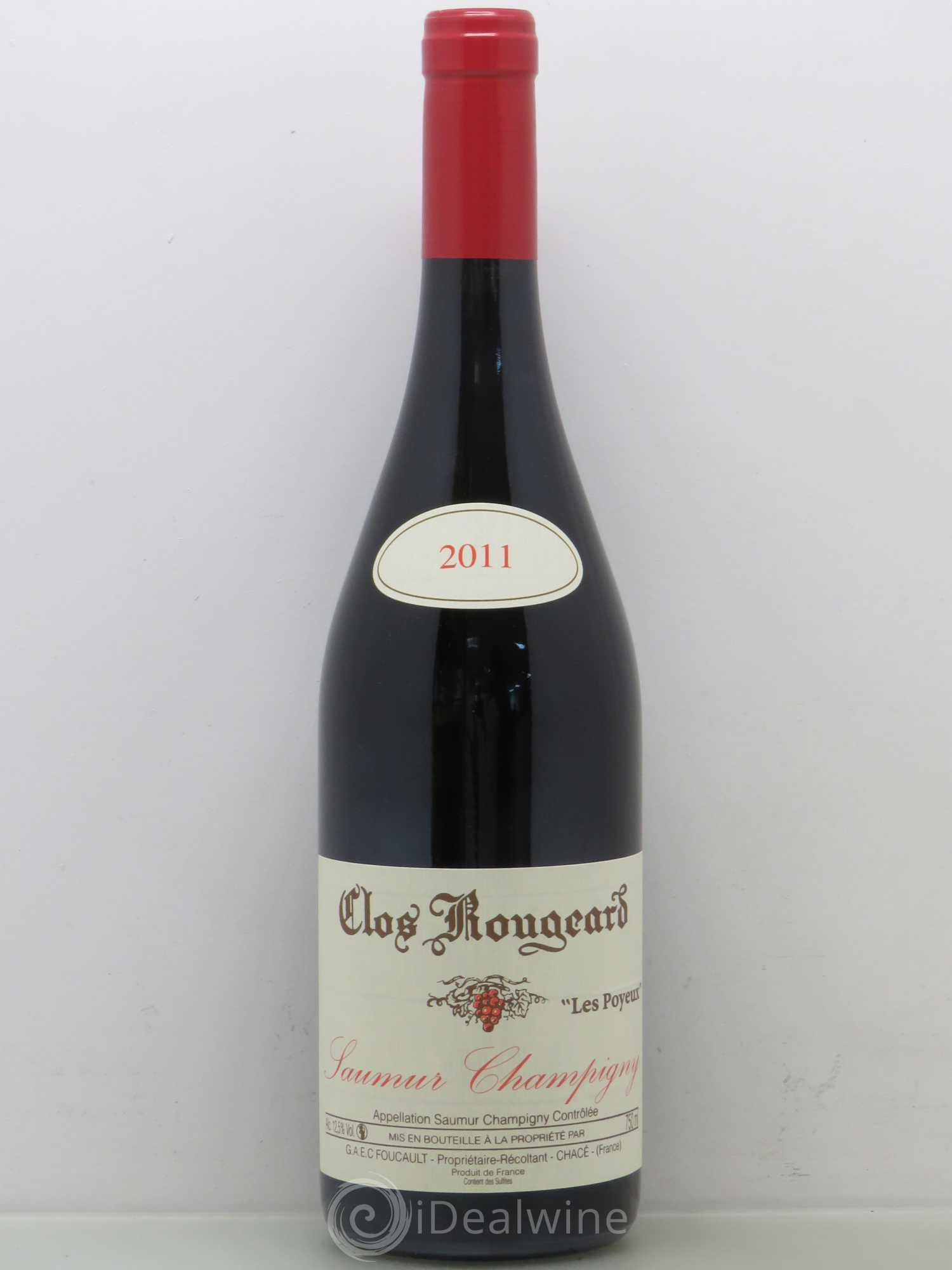 Saumur-Champigny Les Poyeux Clos Rougeard 2011 - Lot de 1 bouteille - 0
