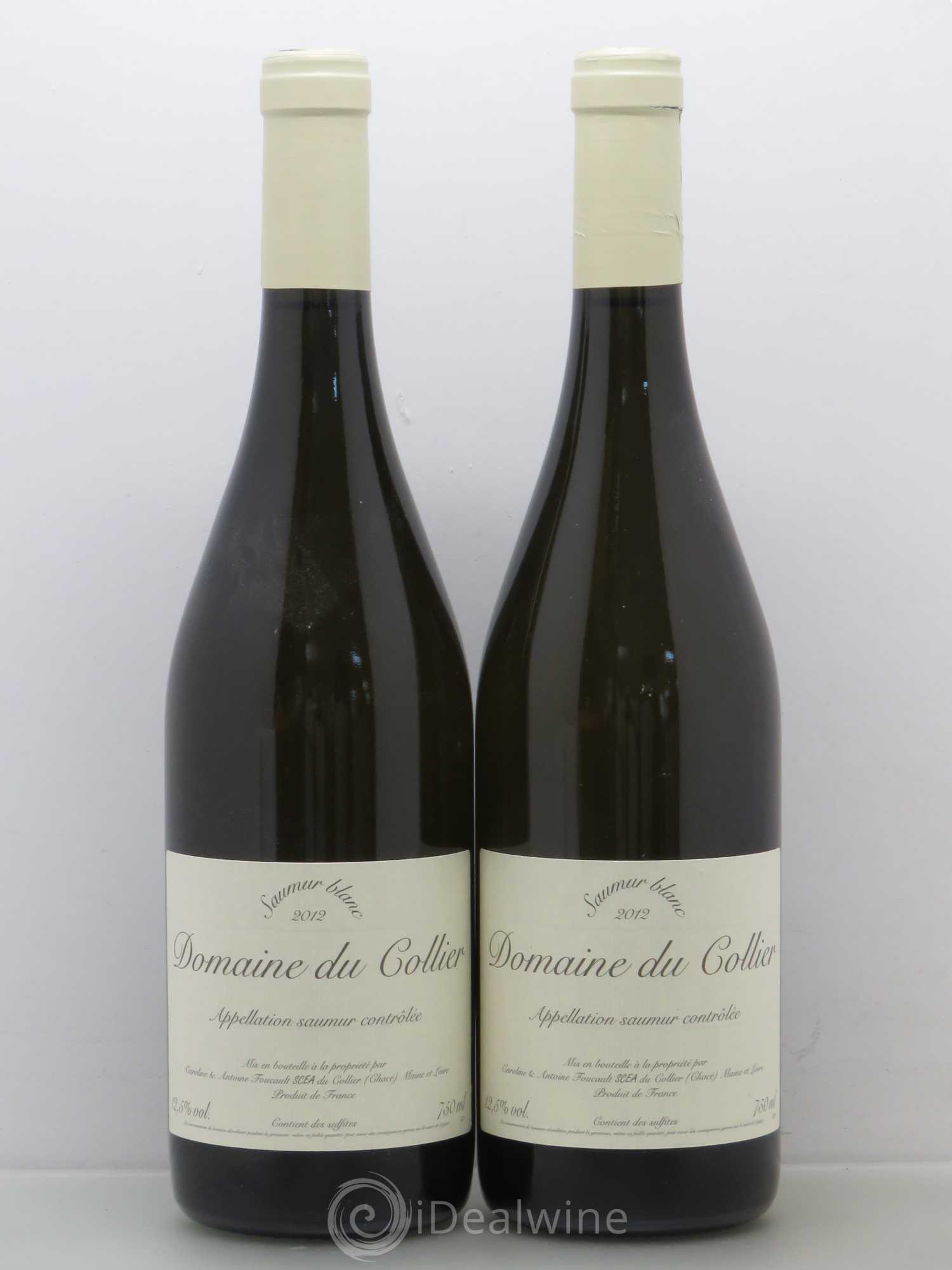 Saumur Domaine du Collier Cuvee Generique 2012 - Lot de 2 bouteilles - 0