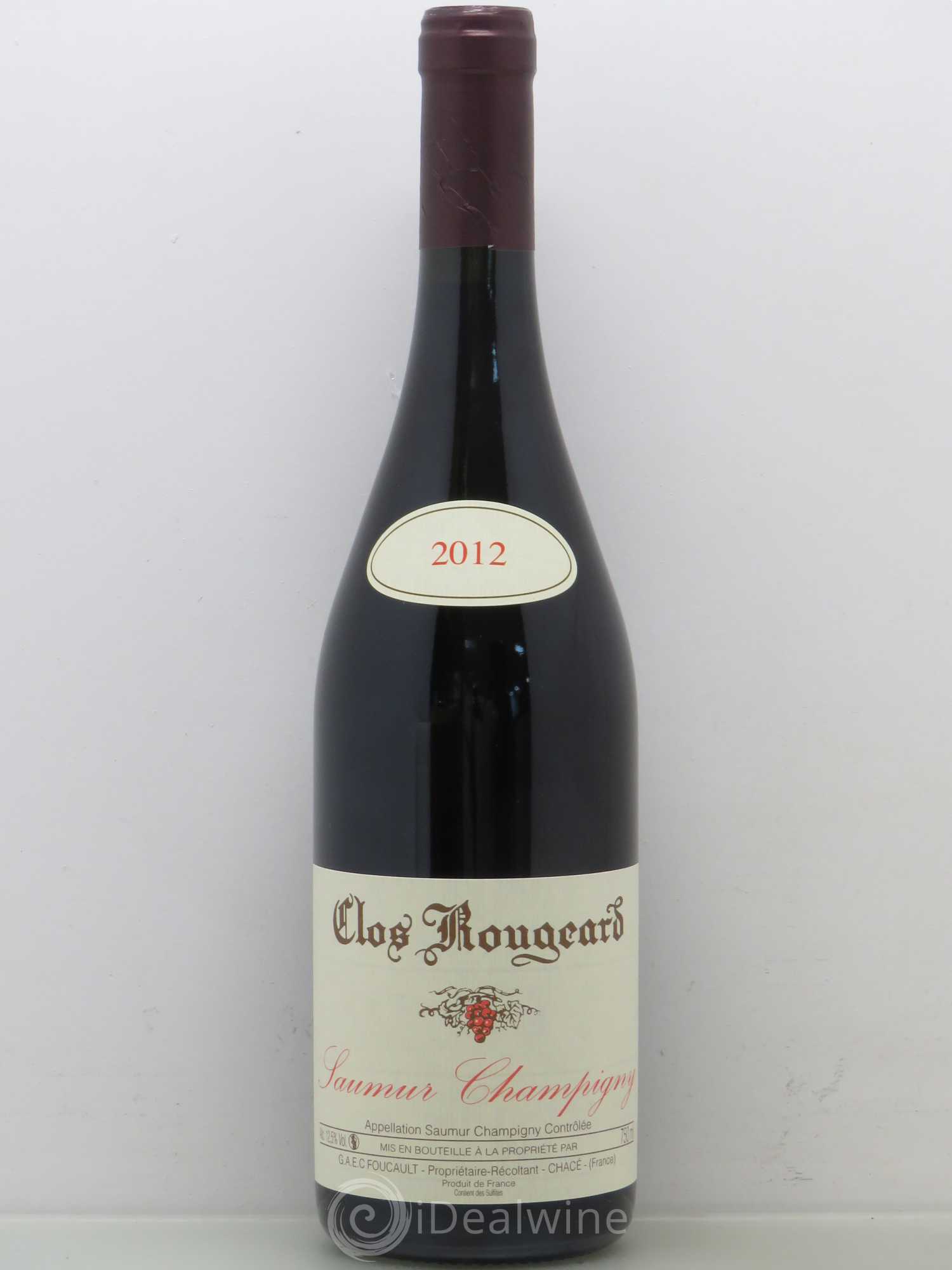 Saumur-Champigny Clos Rougeard 2012 - Posten von 1 Flasche - 0