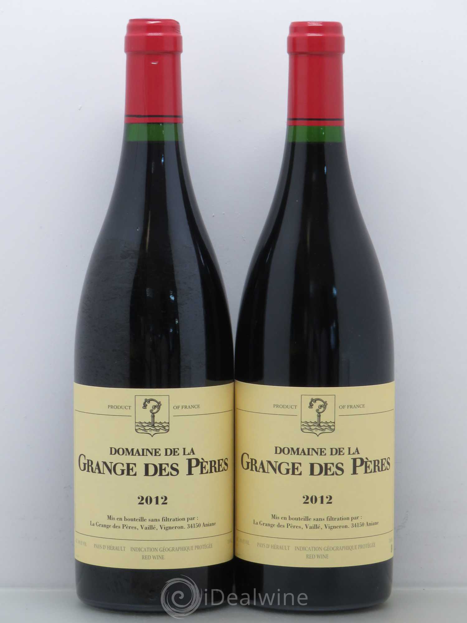 Pays d'Hérault Grange des Pères Laurent Vaillé 2012 - Lot de 2 bouteilles - 0