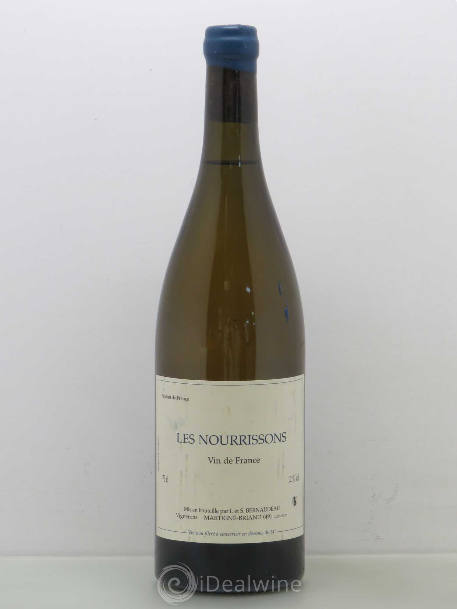 Vin de France Les Nourrissons Stéphane Bernaudeau 2012 - Lot de 1 bouteille - 0