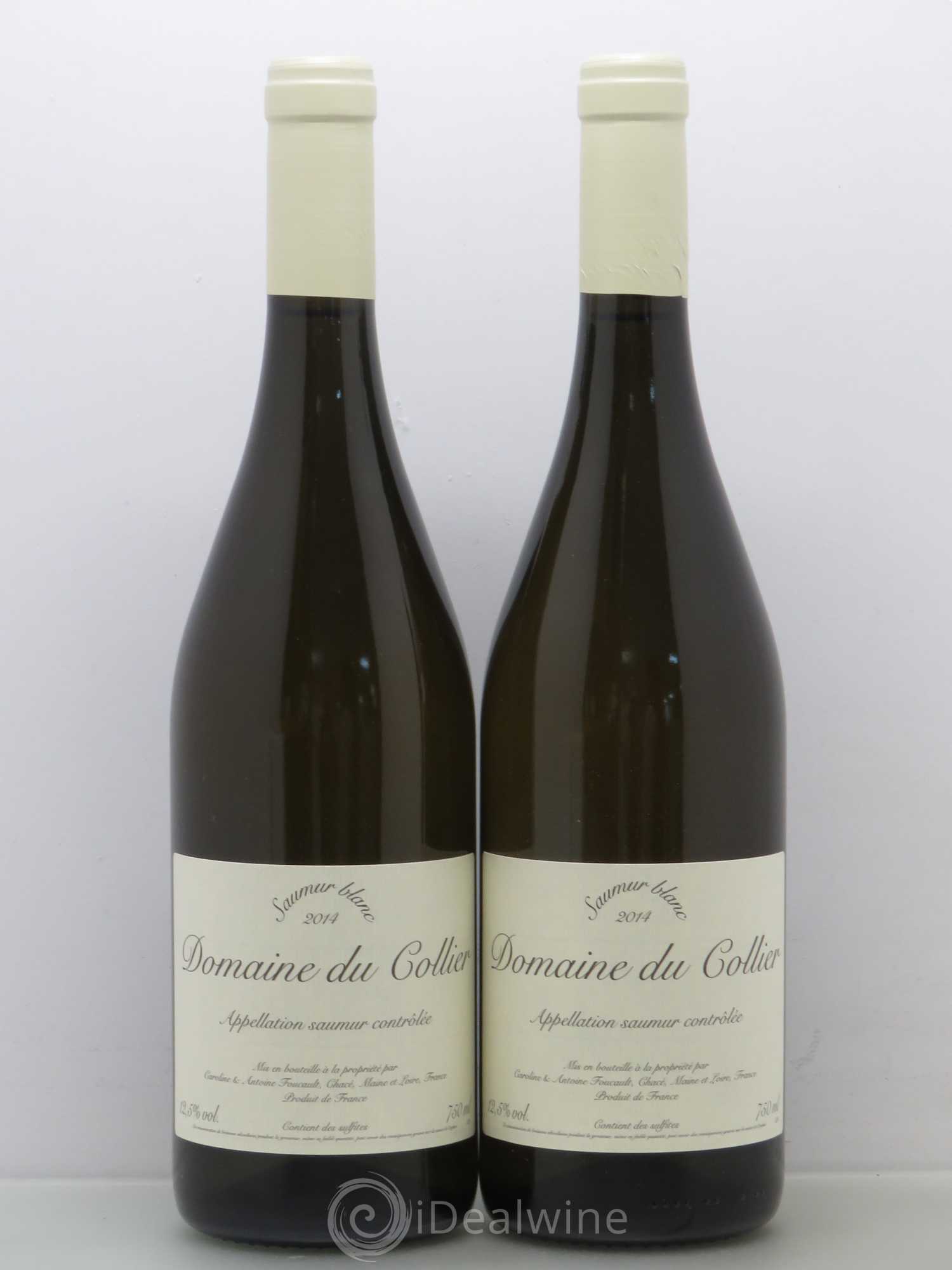 Saumur Domaine du Collier Cuvee Generique 2014 - Lot de 2 bouteilles - 0