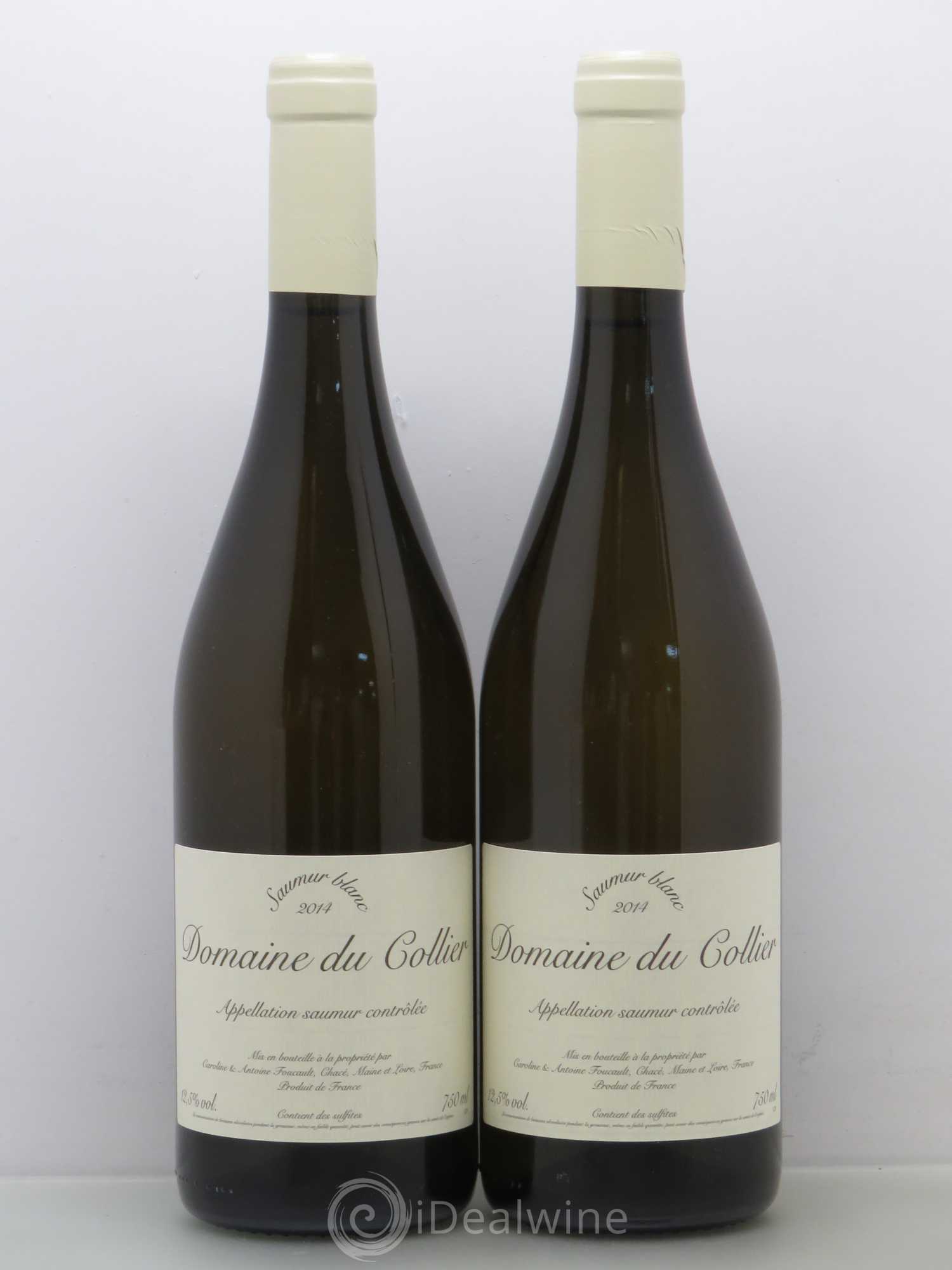 Saumur Domaine du Collier Cuvee Generique 2014 - Lot de 2 bouteilles - 0