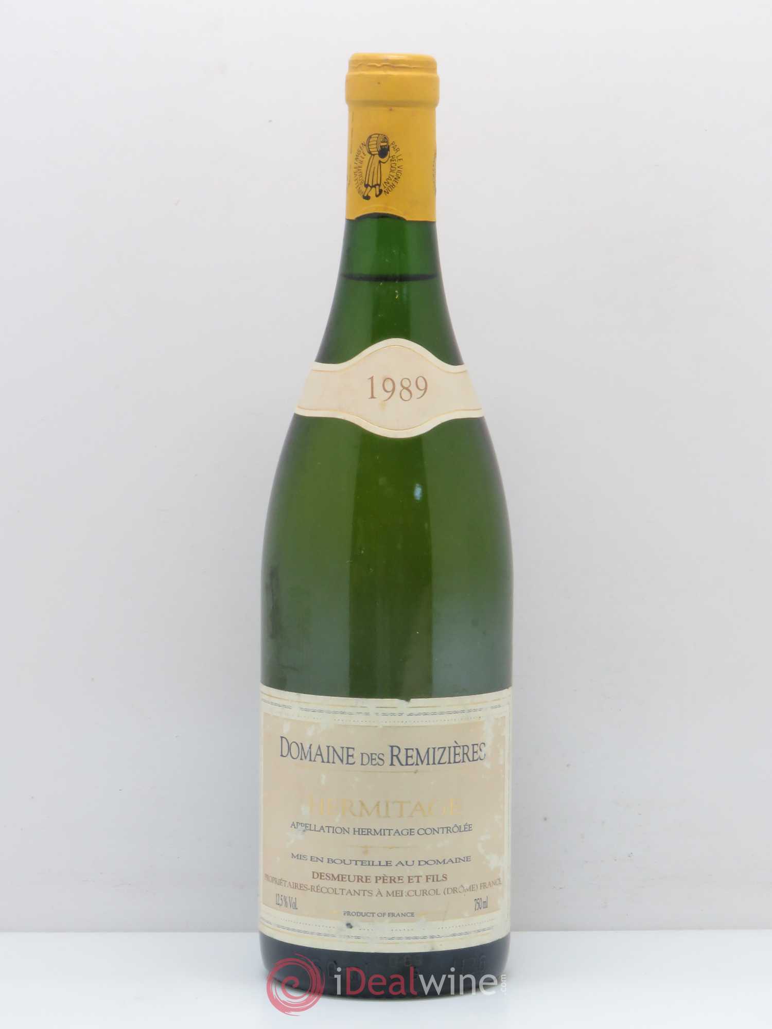 Hermitage 1989 - Lot de 1 bouteille - 0