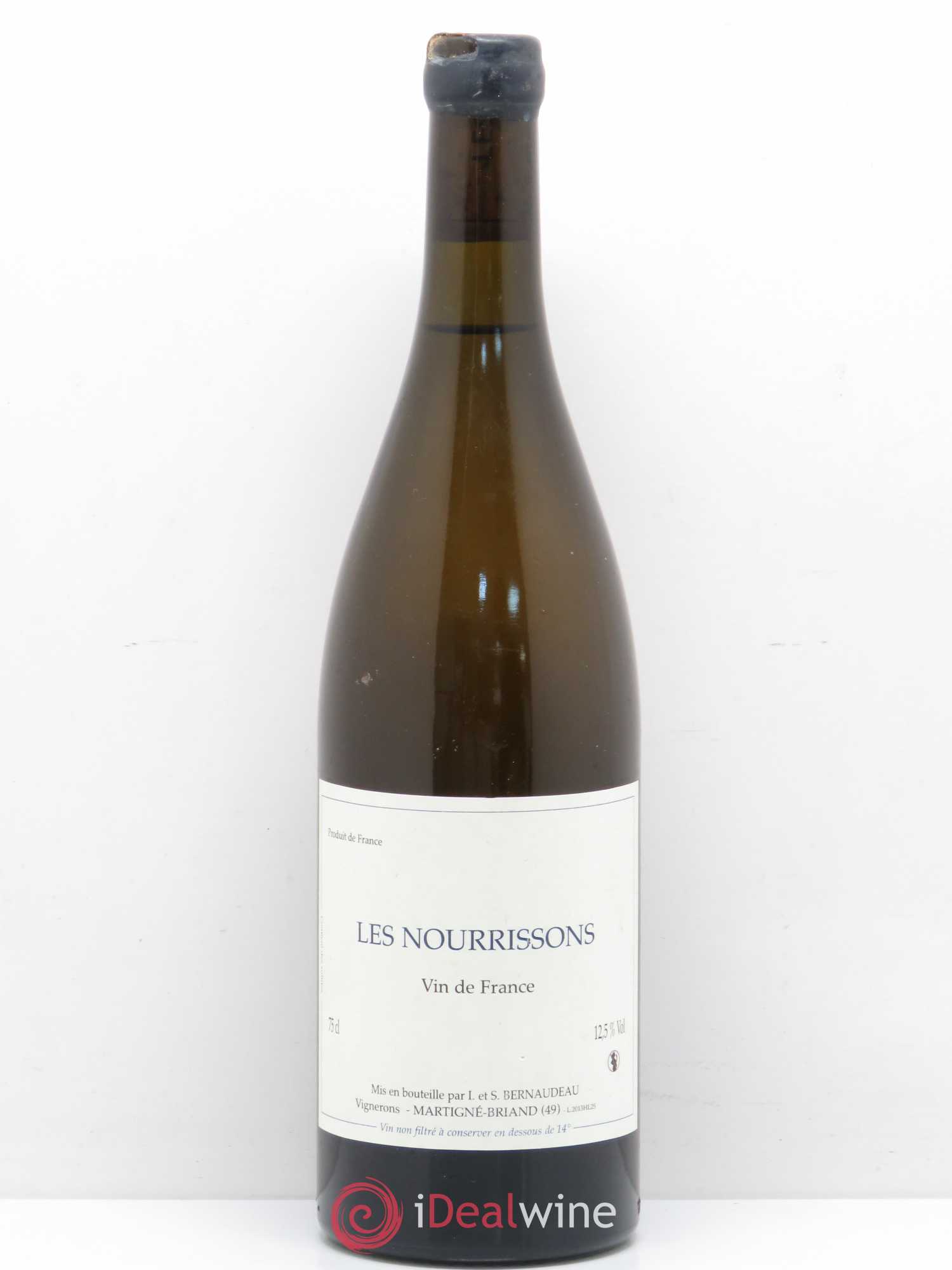 Vin de France Les Nourrissons Stéphane Bernaudeau 2013 - Lot de 1 bouteille - 0