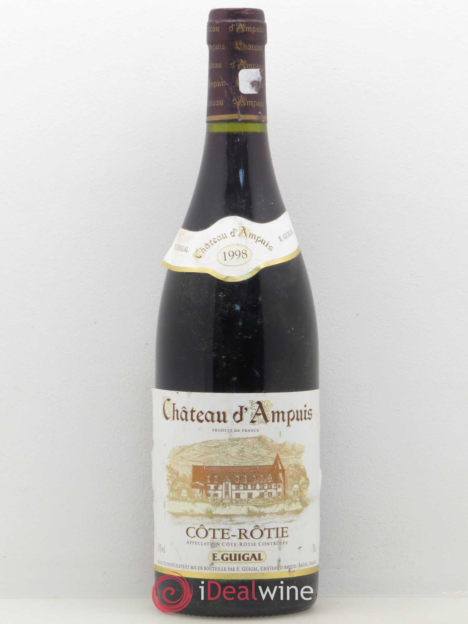 Côte-Rôtie Château d'Ampuis Guigal 1998 - Lot de 1 bouteille - 0