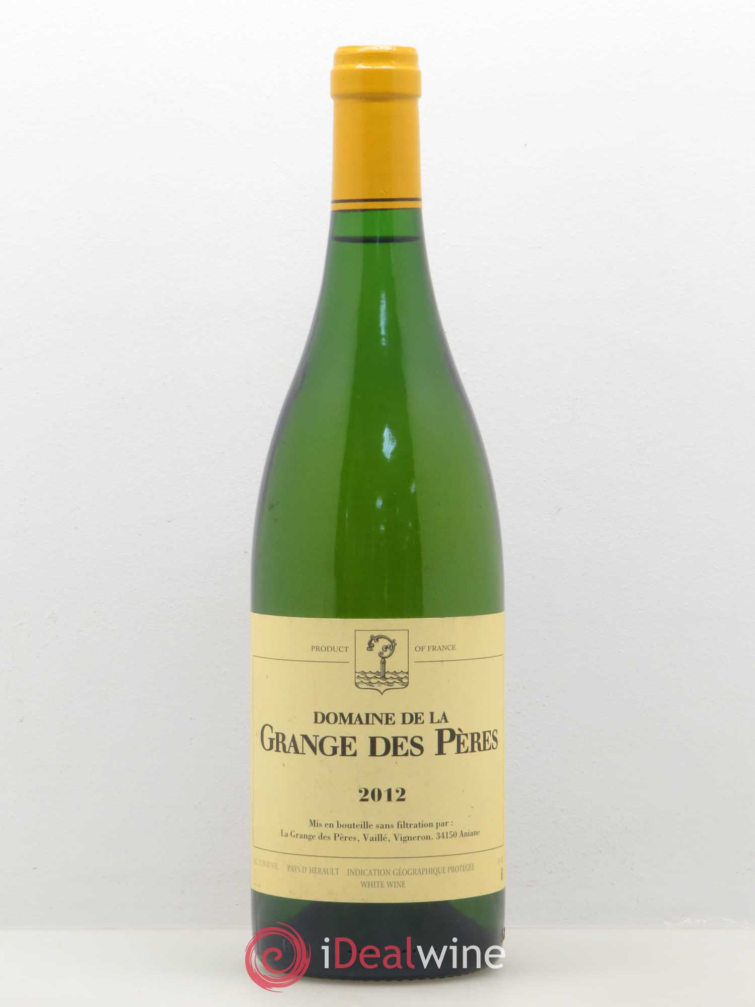 Pays d'Hérault Grange des Pères Laurent Vaillé 2012 - Lot de 1 bouteille - 0