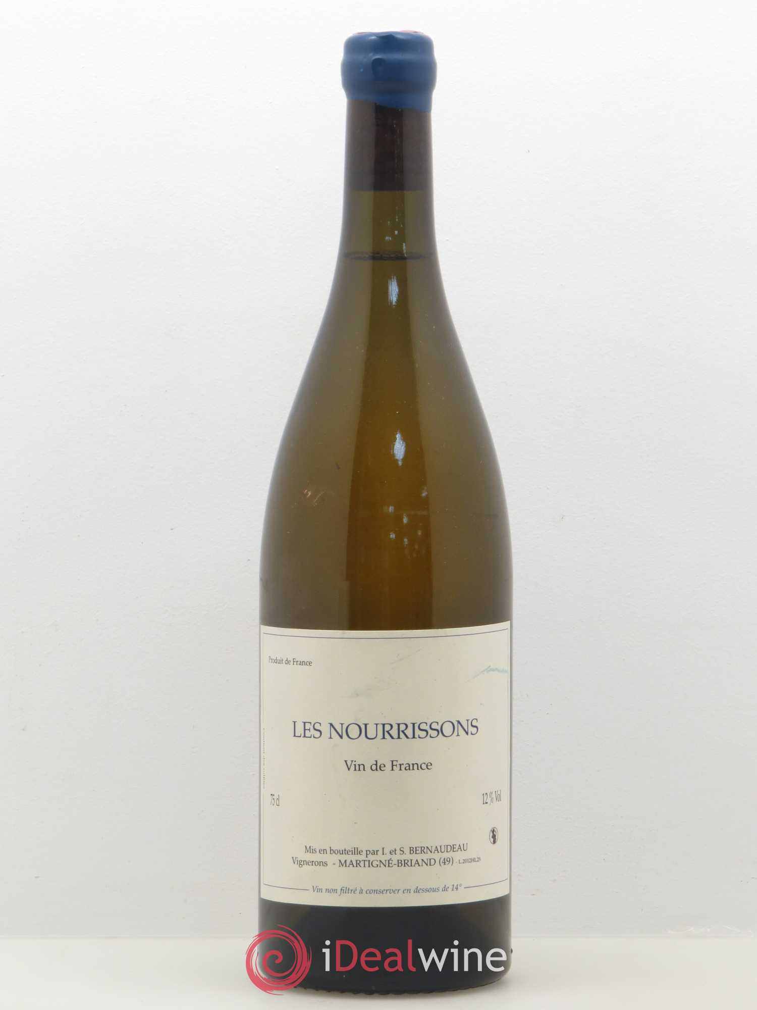 Vin de France Les Nourrissons Stéphane Bernaudeau 2012 - Lot de 1 bouteille - 0