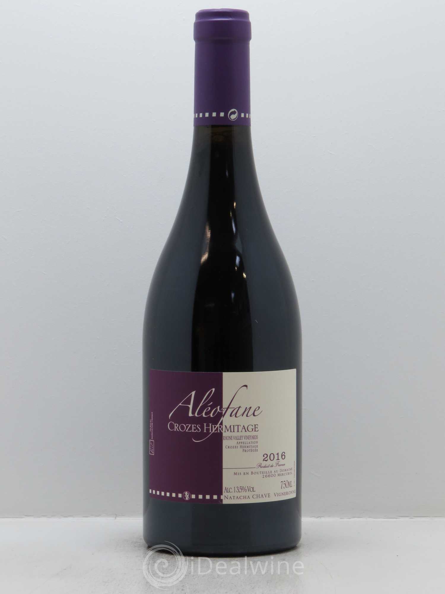 Crozes-Hermitage Aléofane (Domaine) 2016 - Lot de 1 bouteille - 0