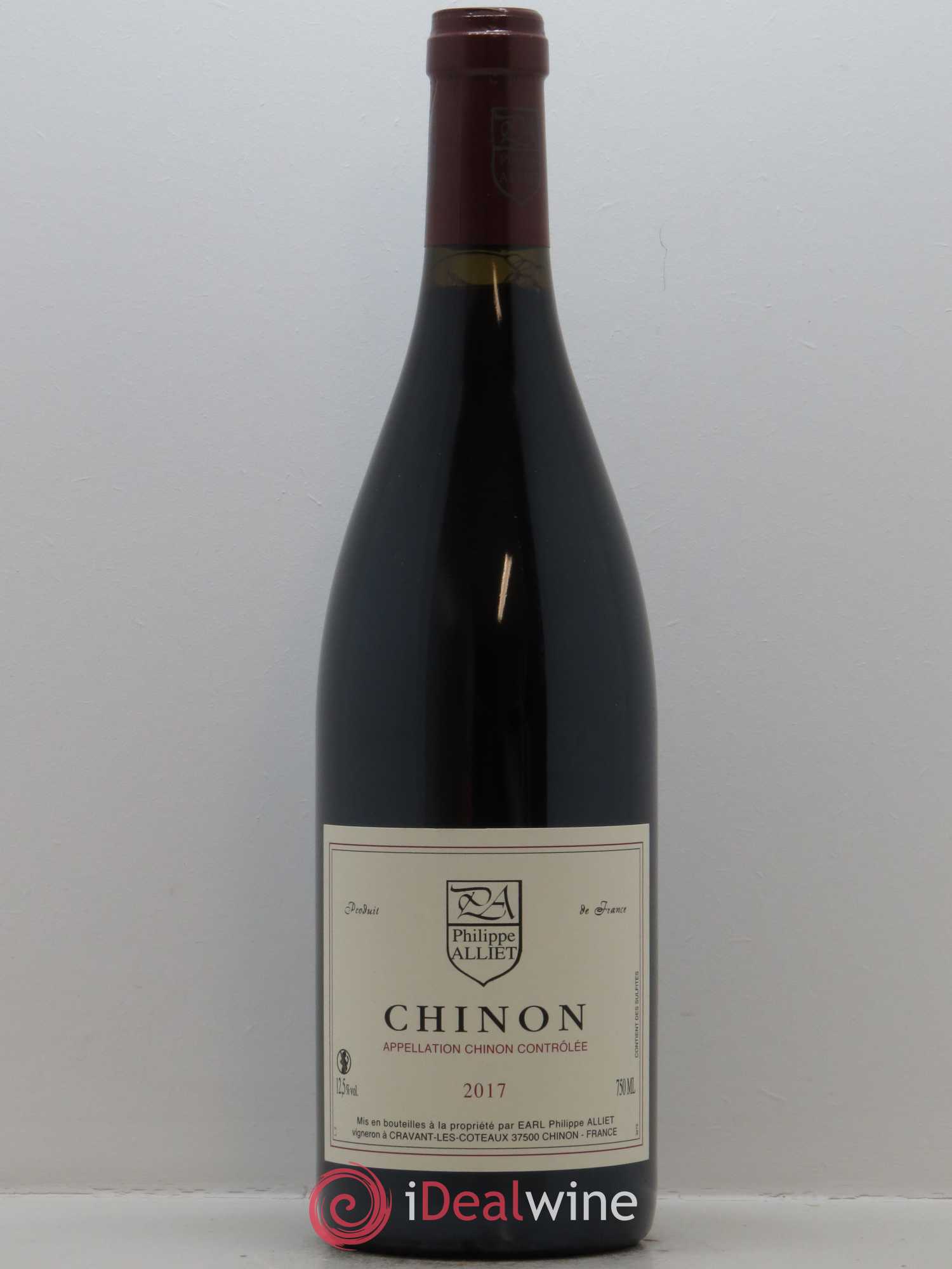 Chinon Philippe Alliet 2017 - Lot de 1 bouteille - 0