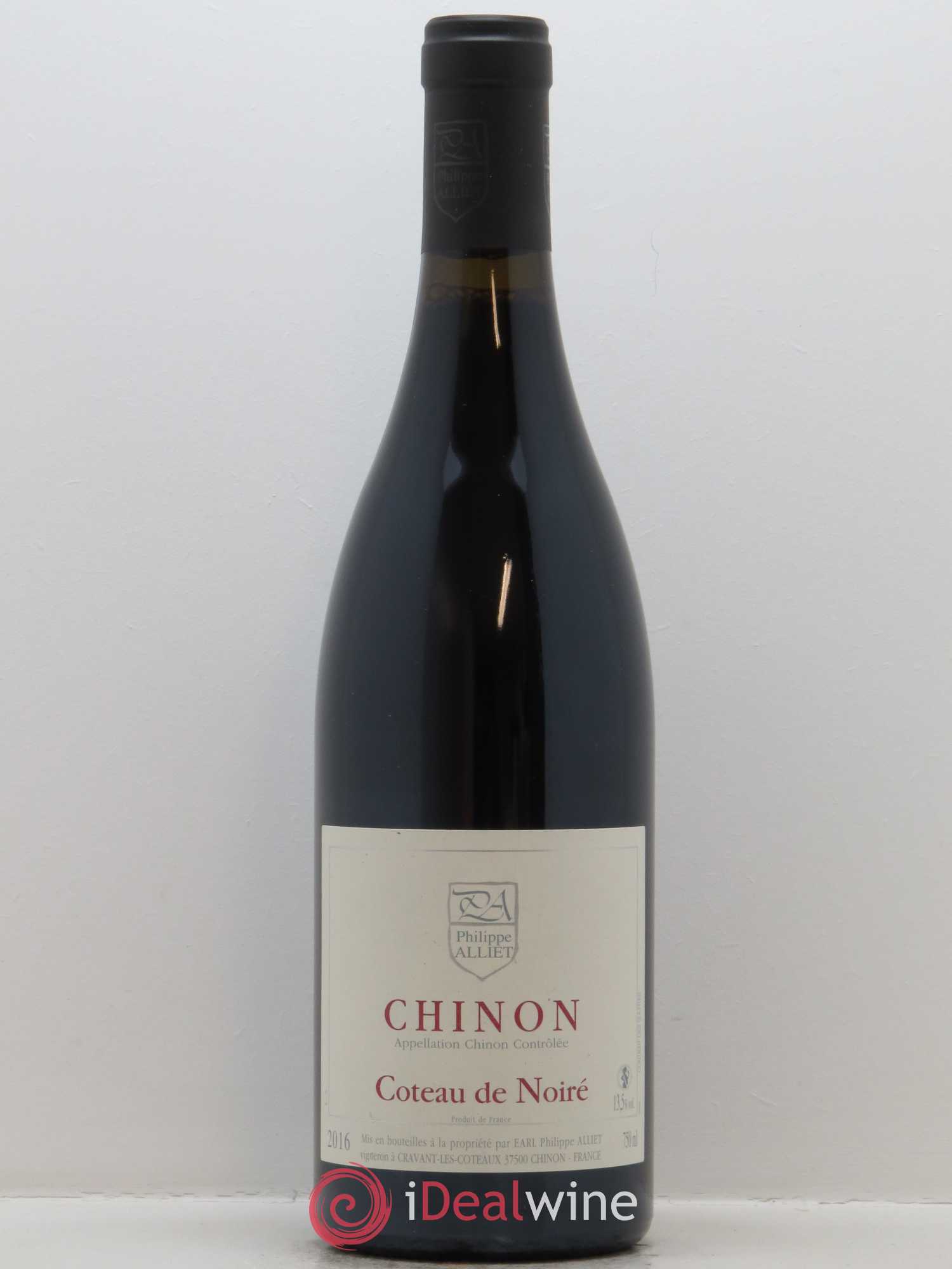 Chinon Côteau du Noiré Philippe Alliet 2016 - Lot de 1 bouteille - 0