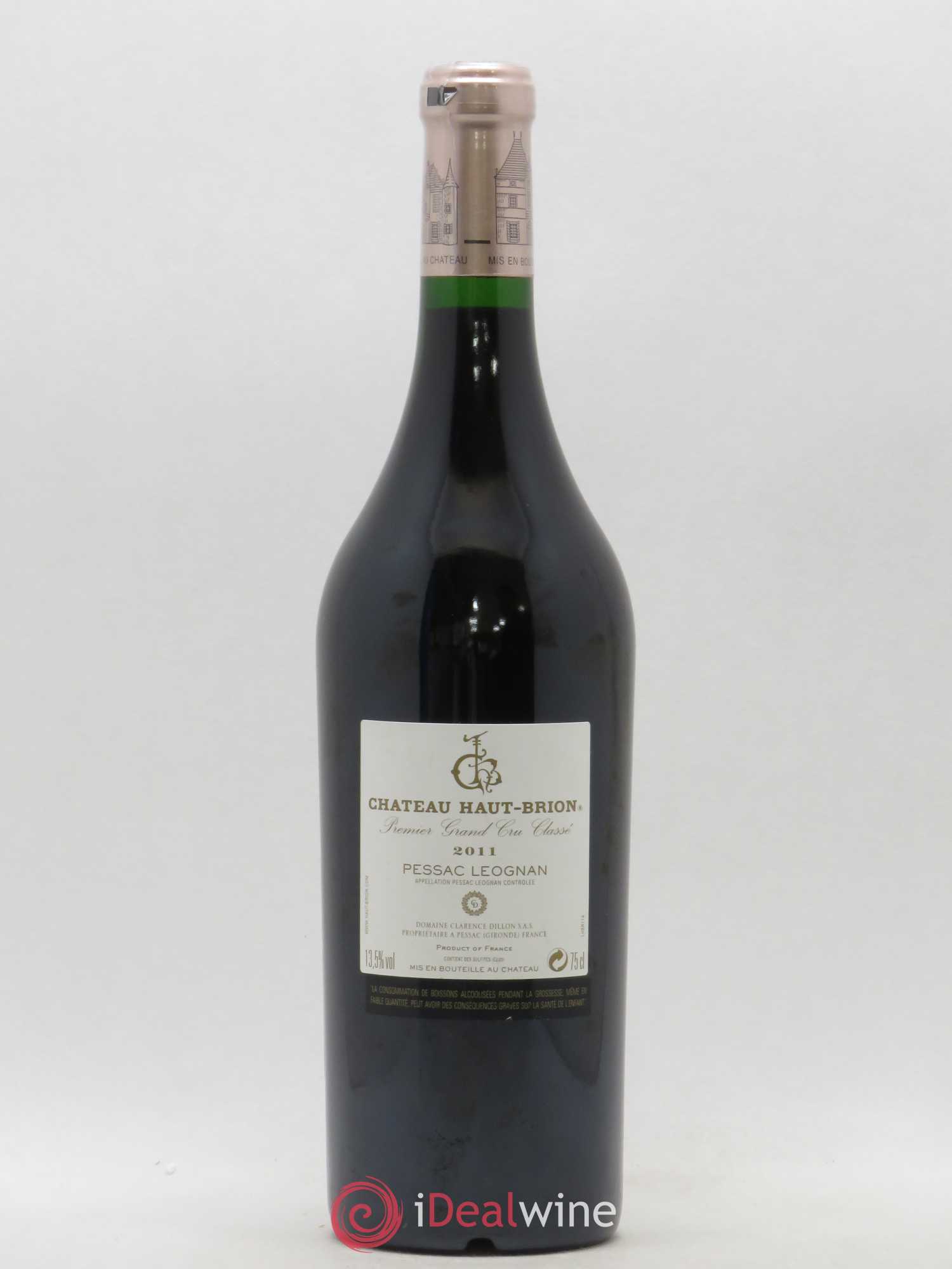 Château Haut Brion 1er Grand Cru Classé 2011 - Lot de 1 bouteille - 1
