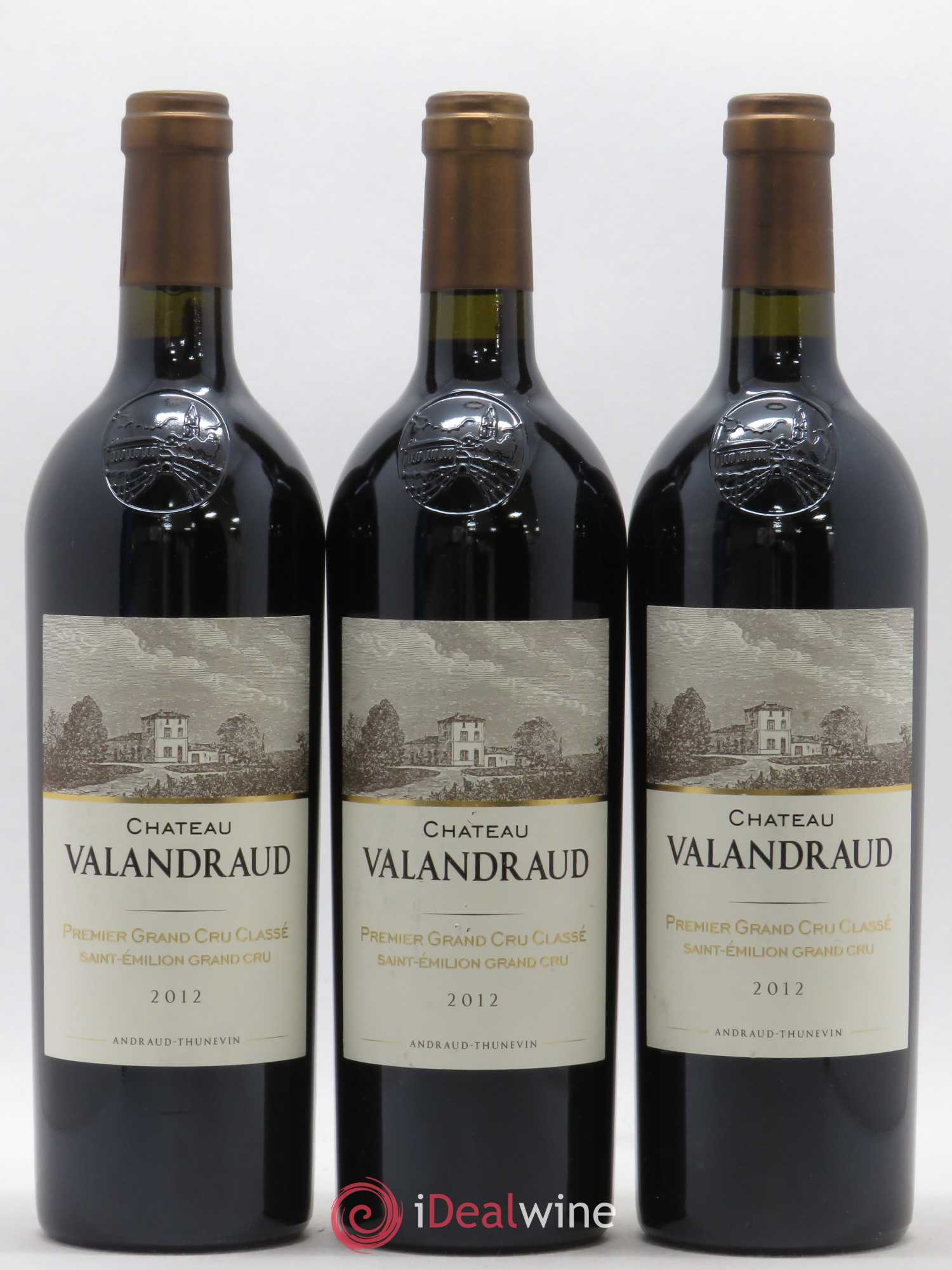 Château de Valandraud 2012 - Lot de 3 bouteilles - 0