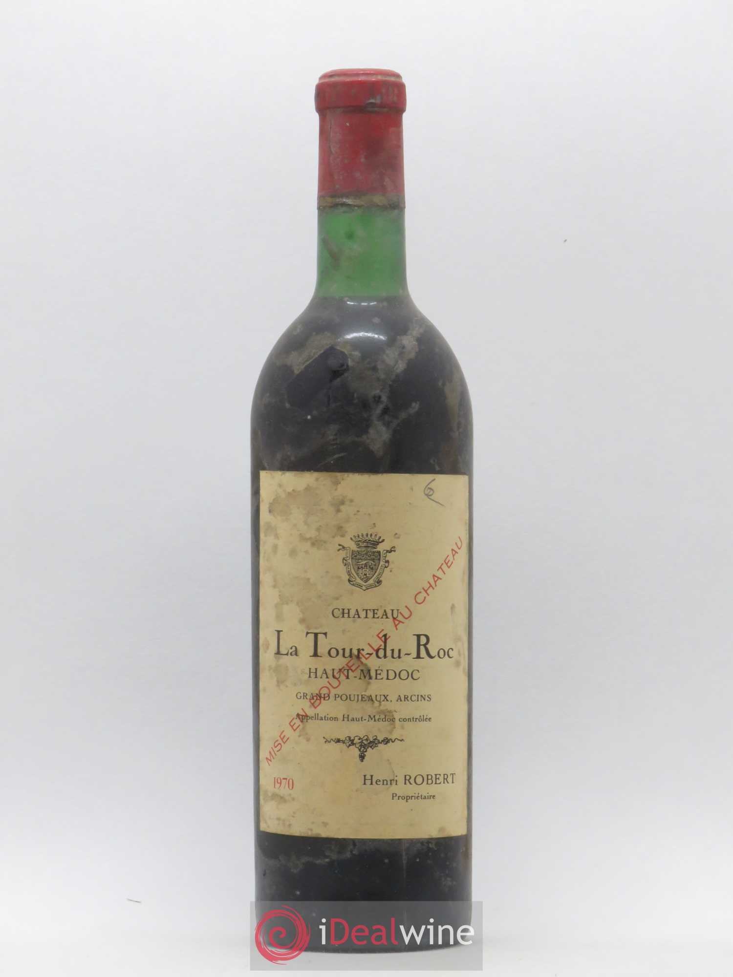 Haut Médoc Château La Tour du Roc Grand Poujeaux (sans prix de réserve) 1970 - Posten von 1 Flasche - 0