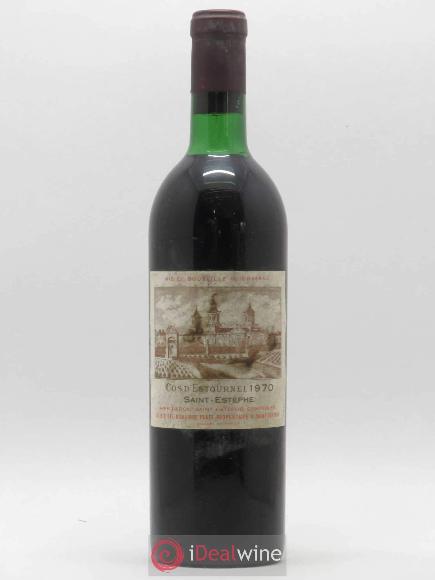 Cos d'Estournel 2ème Grand Cru Classé 1970 - Lot de 1 bouteille - 0