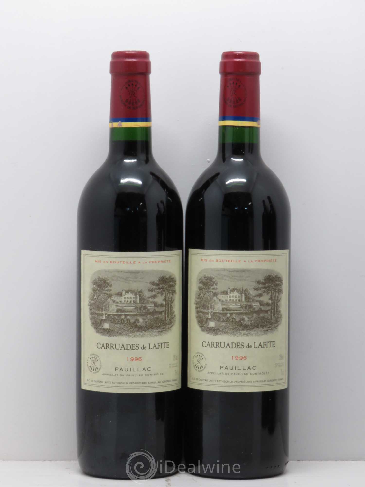 Carruades de Lafite Rothschild Second Vin 1996 - Lot de 7 bouteilles - 2