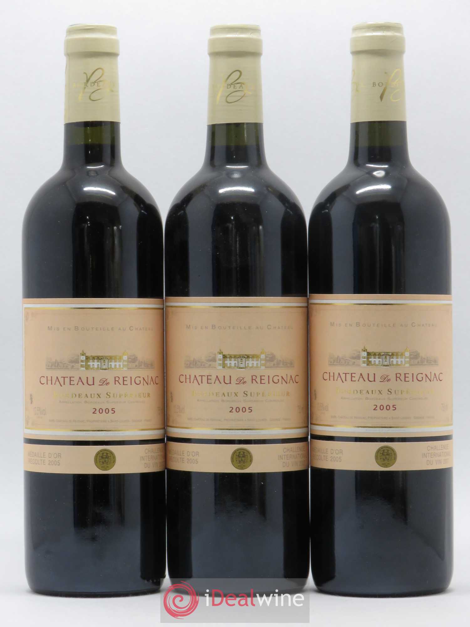 Château de Reignac Second Vin (sans prix de réserve) 2005 - Lot de 6 bouteilles - 1