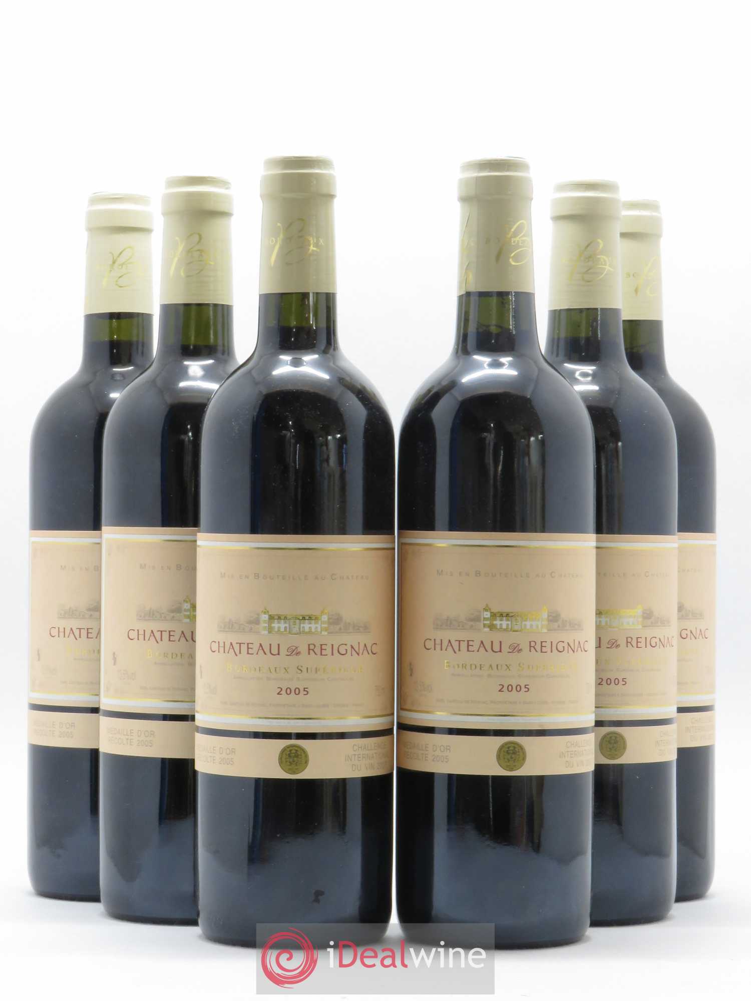 Château de Reignac Second Vin (sans prix de réserve) 2005 - Lot de 6 bouteilles - 0