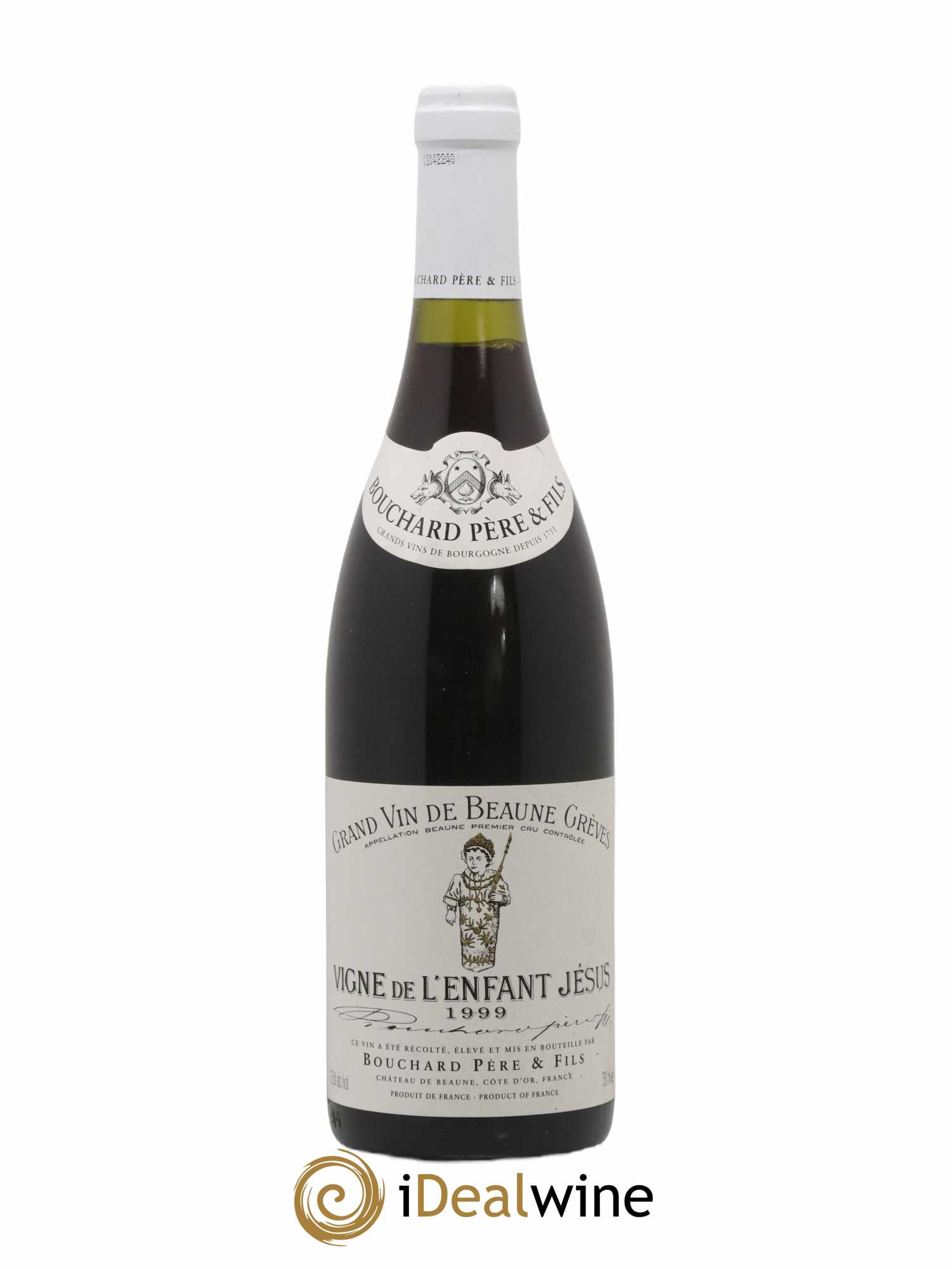Beaune 1er Cru Grèves - Vigne de l'Enfant Jésus Bouchard Père & Fils 1999 - Lot de 1 bouteille - 0