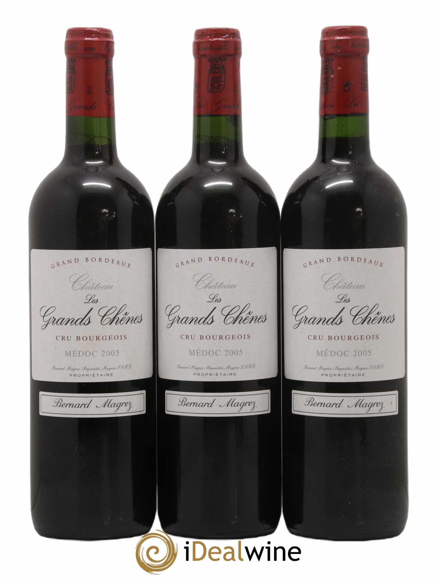 Château Les Grands Chênes (no reserve) (no reserve) 2005 - Lot of 3 bottles - 0