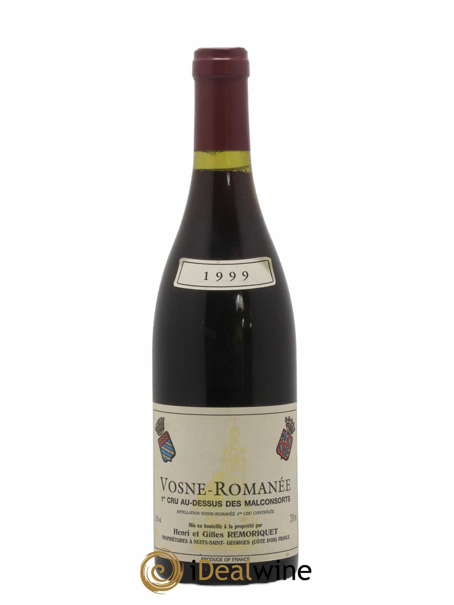 Vosne-Romanée 1er Cru Au Dessus des Malconsorts Gilles Remoriquet 1999 - Lot of 1 bottle - 0