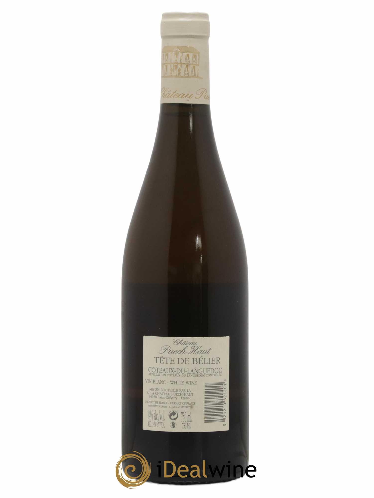 Languedoc Saint-Drézéry Château Puech-Haut Tête De Bélier Gérard Bru 2008 - Lot of 1 bottle - 1