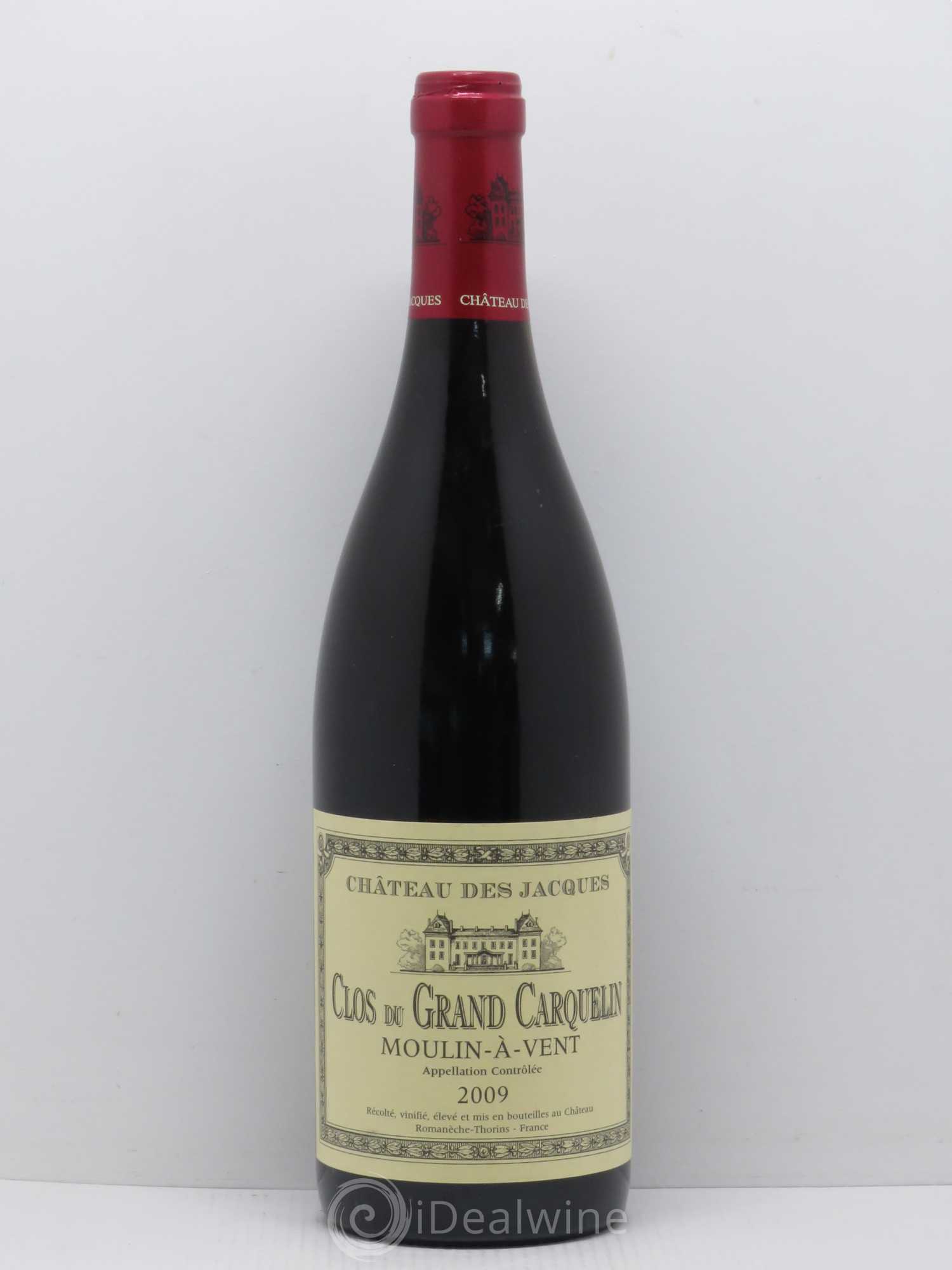 Moulin-à-Vent Clos du Grand Carquelin Château des Jacques 2009 - Lotto di 1 bottiglia - 0