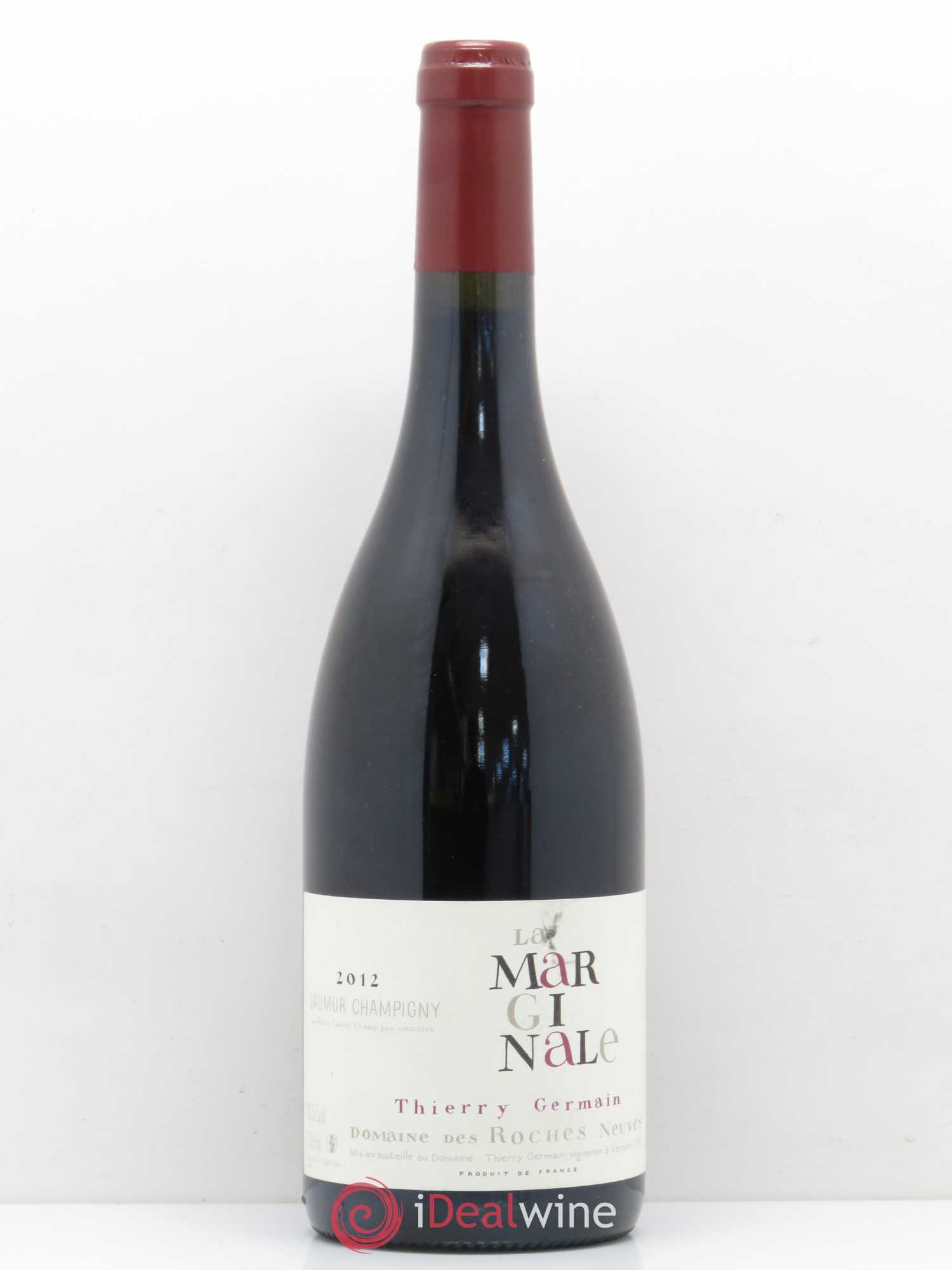 Saumur-Champigny La Marginale Domaine des Roches Neuves - Thierry Germain 2012 - Lot de 1 bouteille - 0