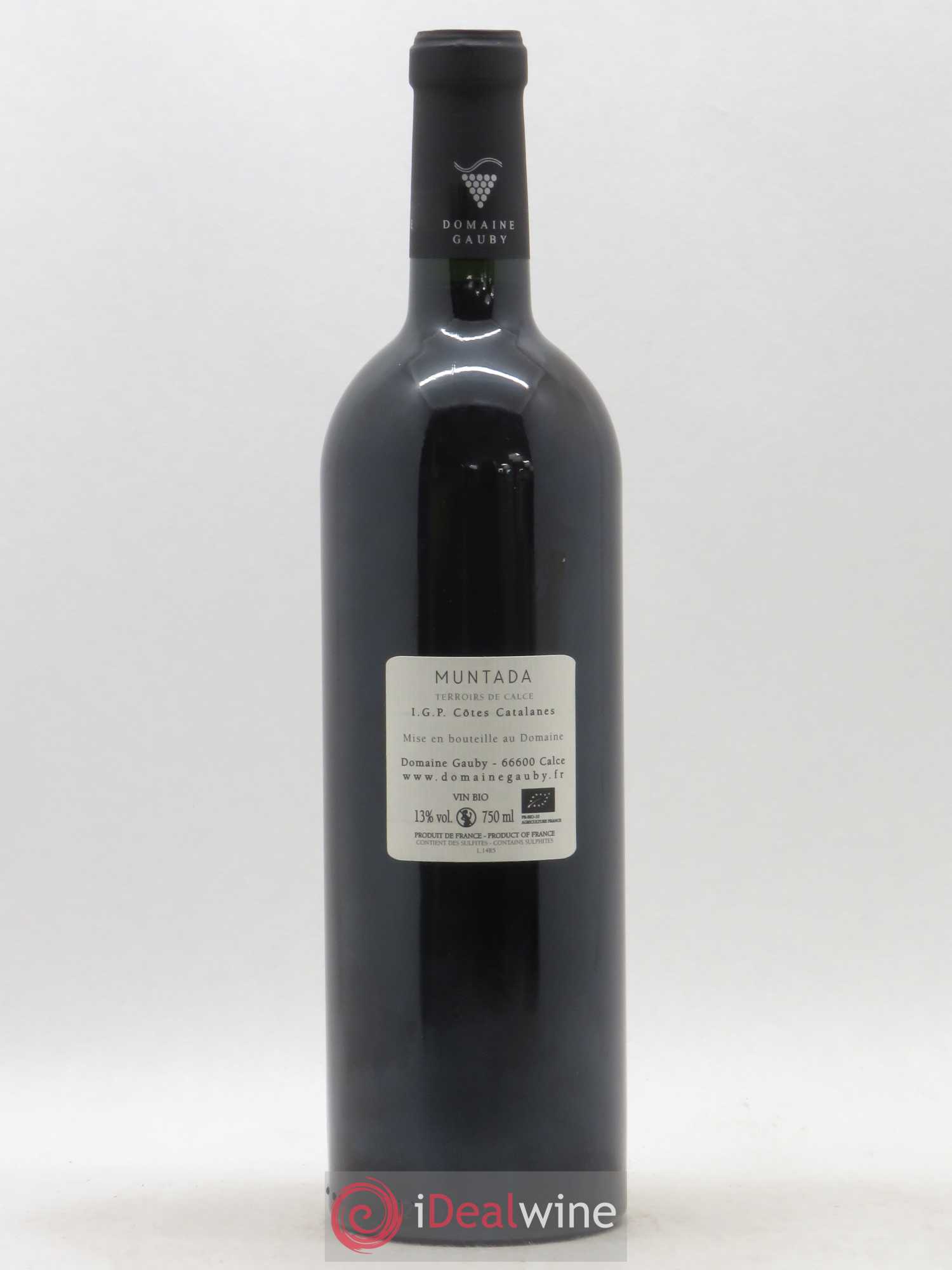 Côtes Catalanes (VDP des Côtes Catalanes) Muntada Gauby (Domaine) 2014 - Posten von 1 Flasche - 1