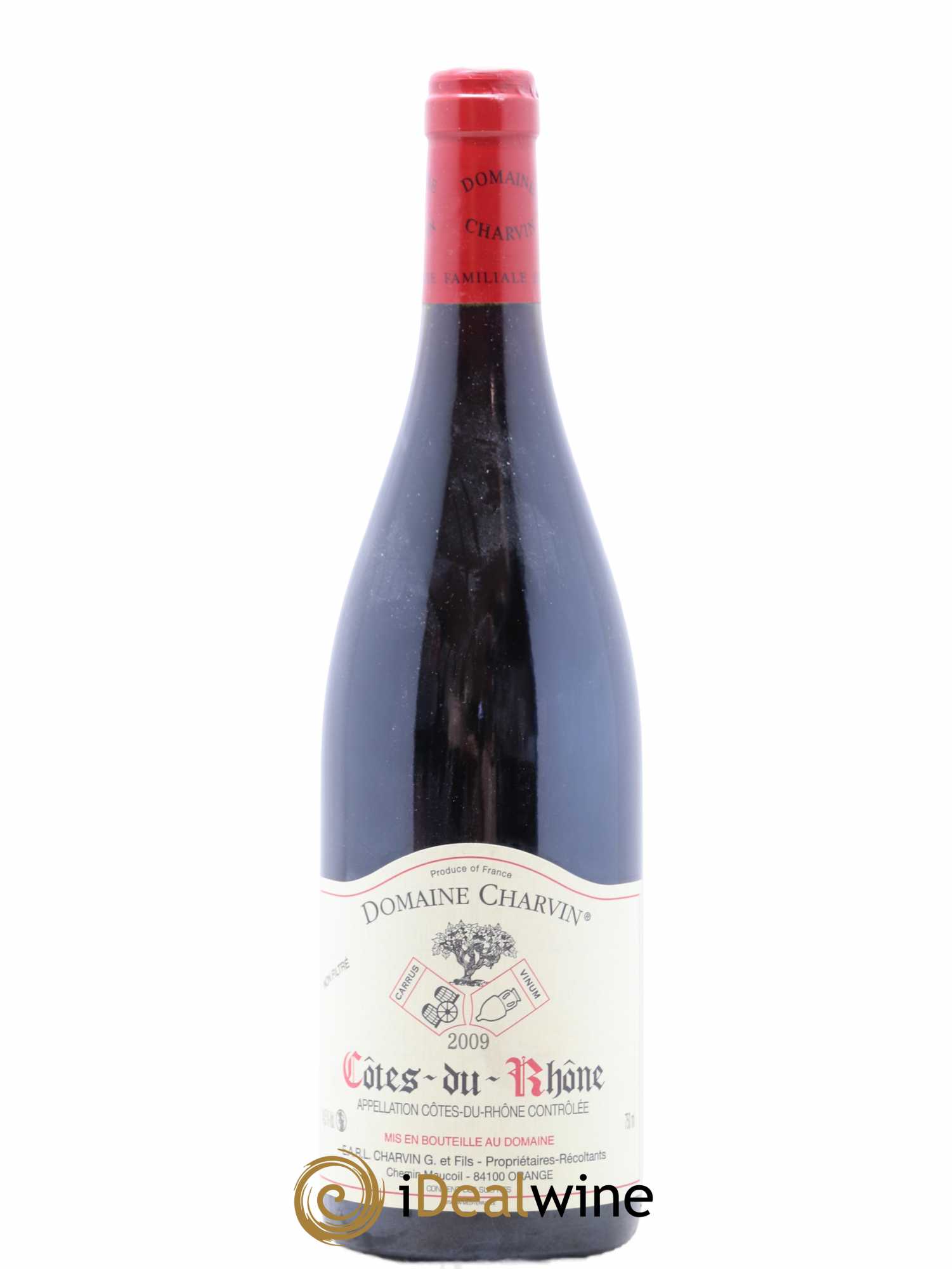 Côtes-du-Rhône Charvin (Domaine) 2009 - Lot de 1 bouteille - 0