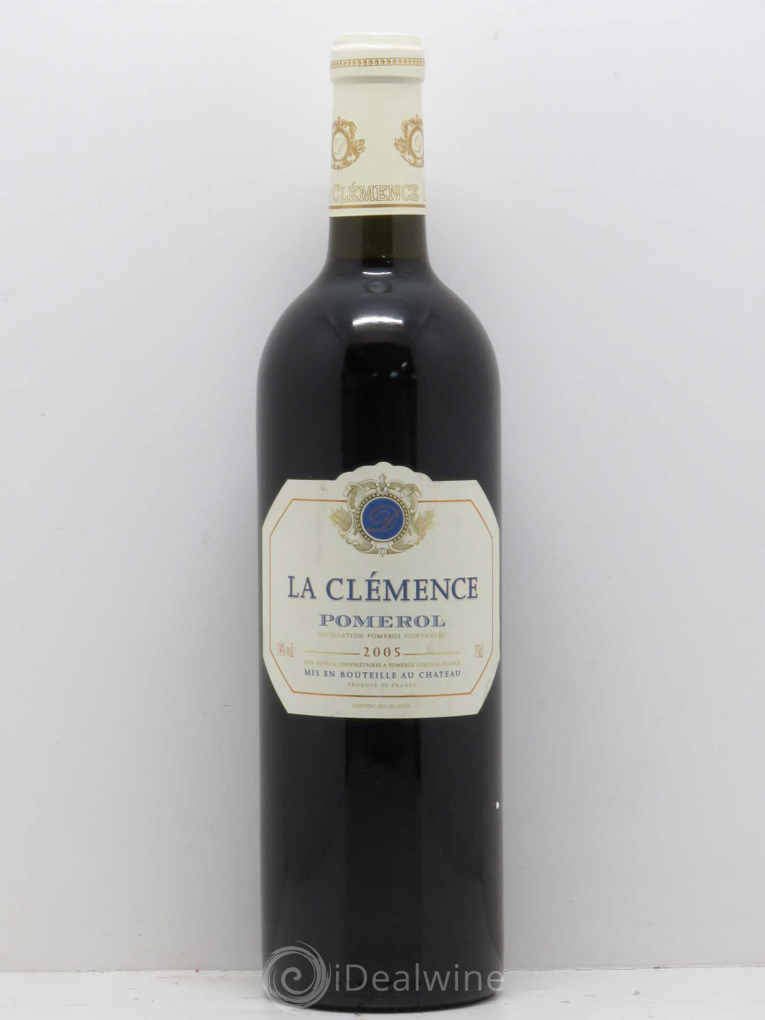 Château La Clémence 2005 - Lot de 1 bouteille - 0