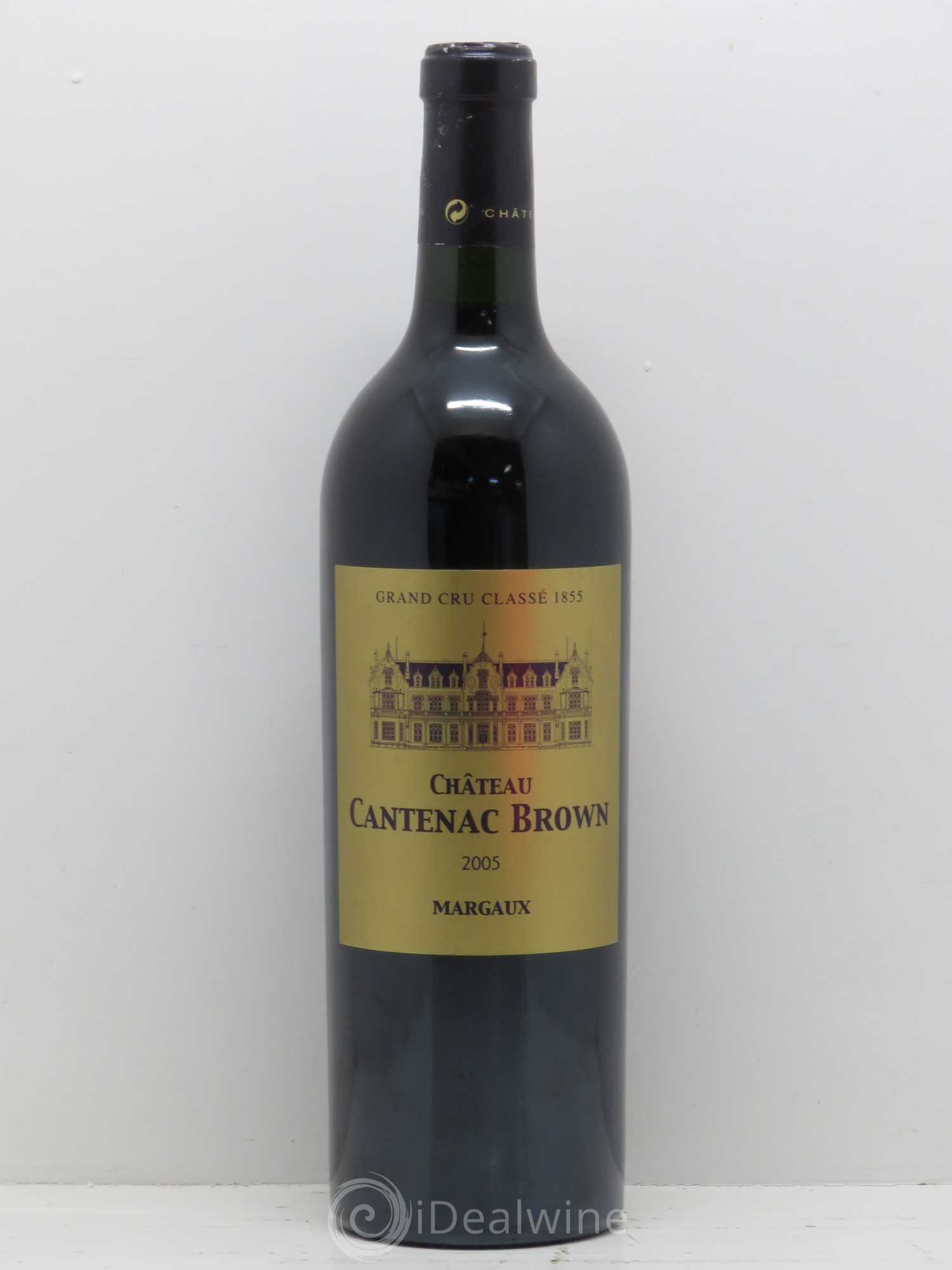 Château Cantenac Brown 3ème Grand Cru Classé 2005 - Lot de 1 bouteille - 0