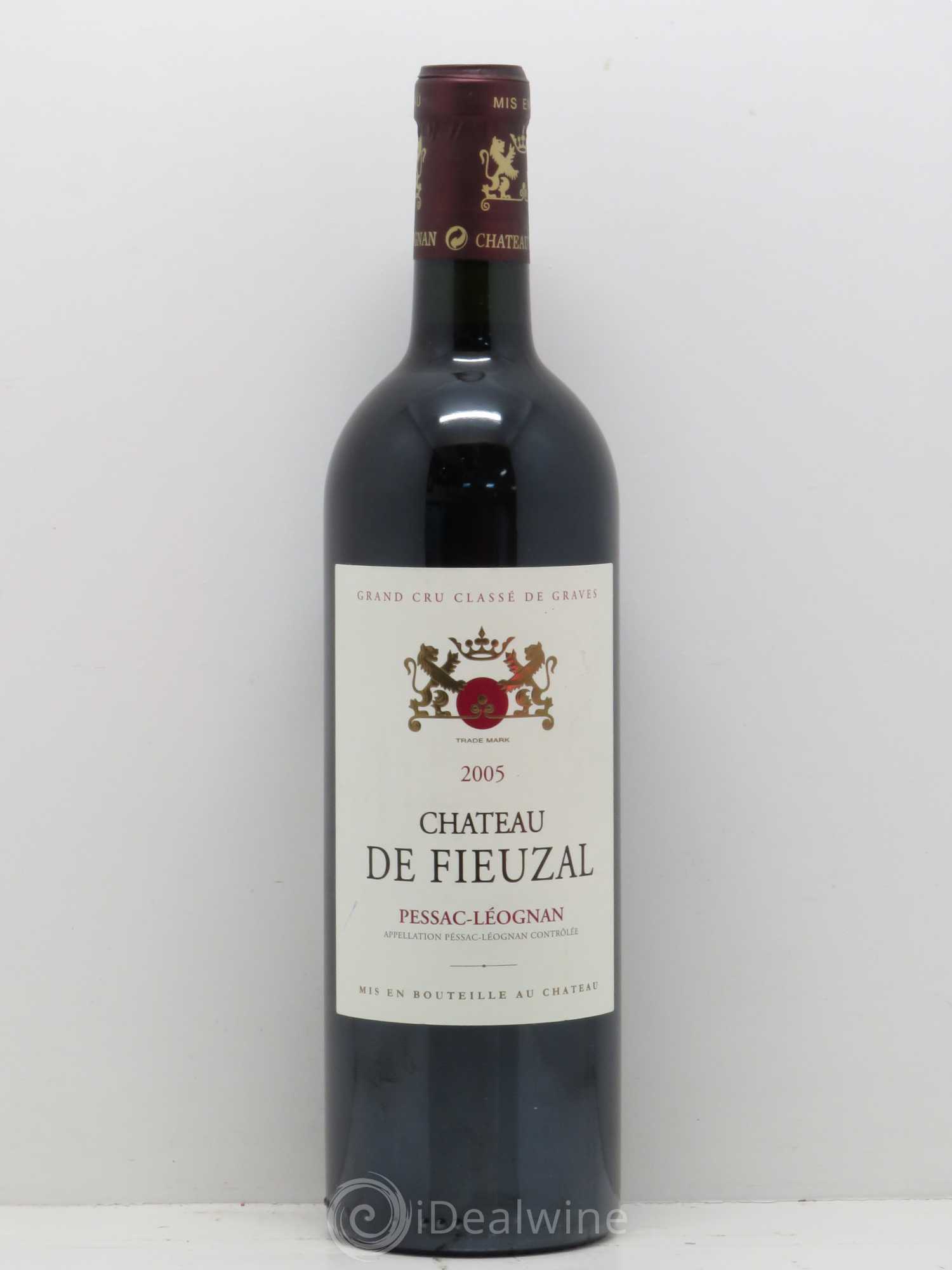 Château de Fieuzal Cru Classé de Graves 2005 - Lot de 1 bouteille - 0