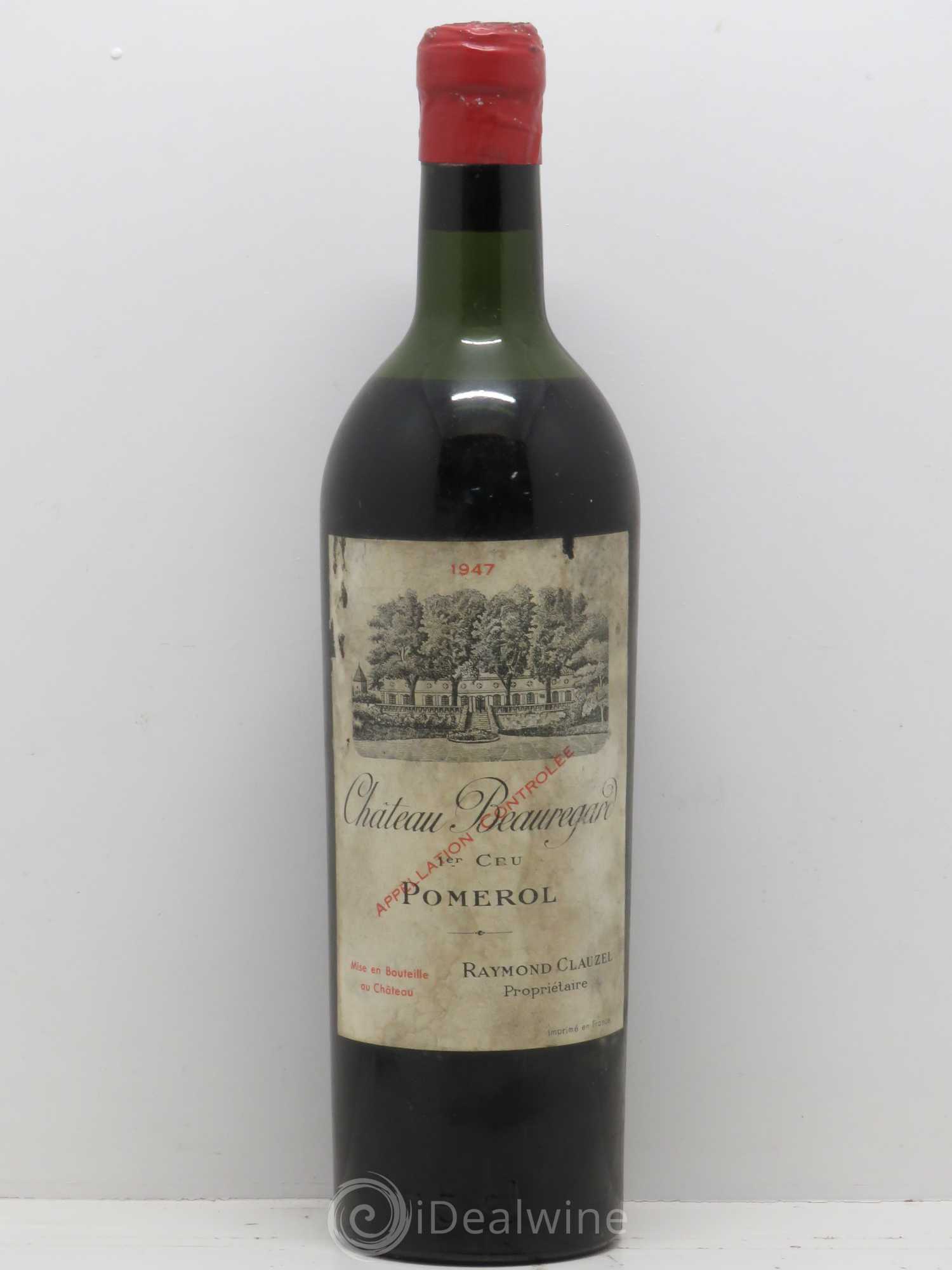 Château Beauregard 1947 - Lot de 1 bouteille - 0