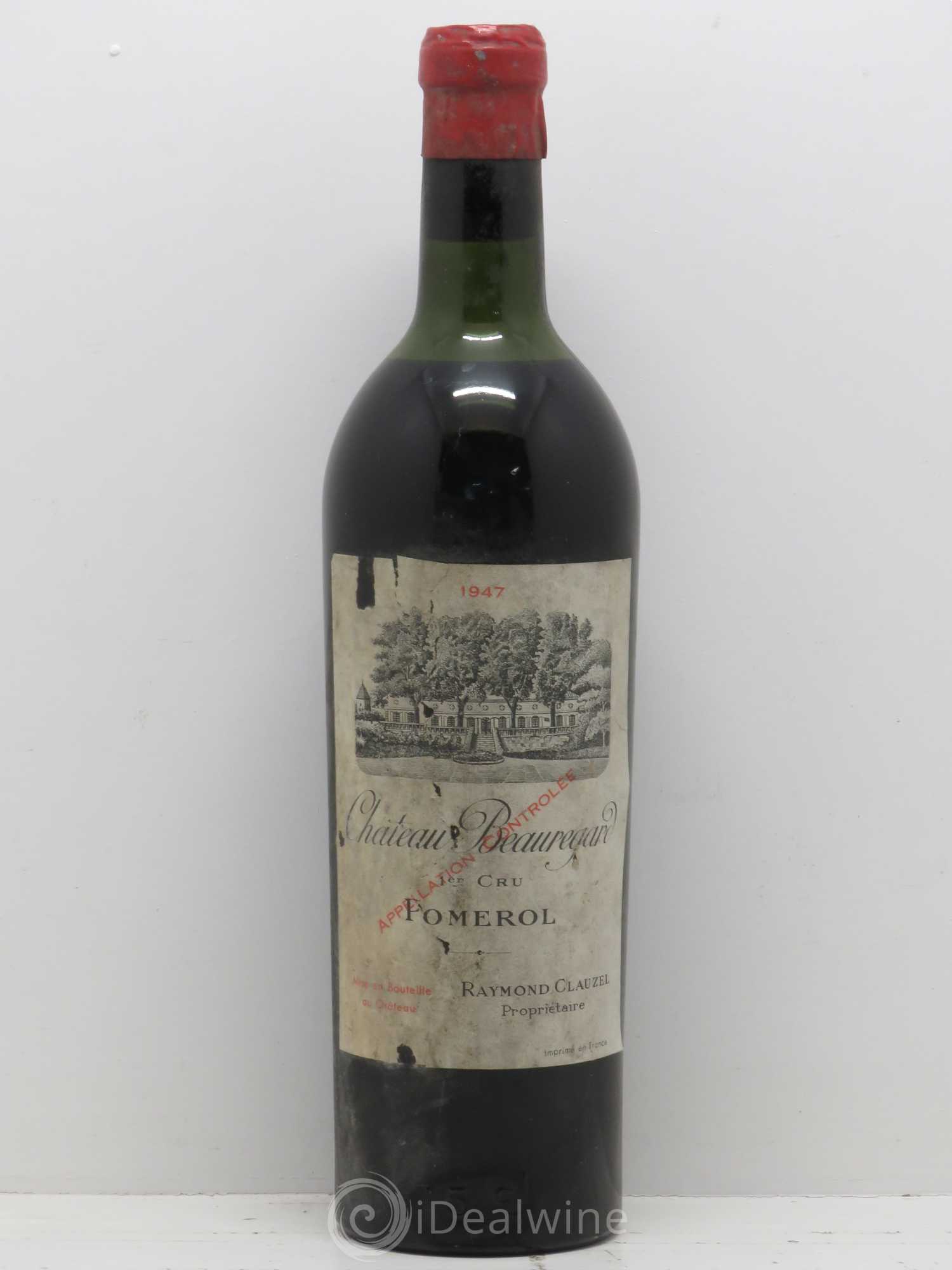 Château Beauregard 1947 - Lot de 1 bouteille - 0