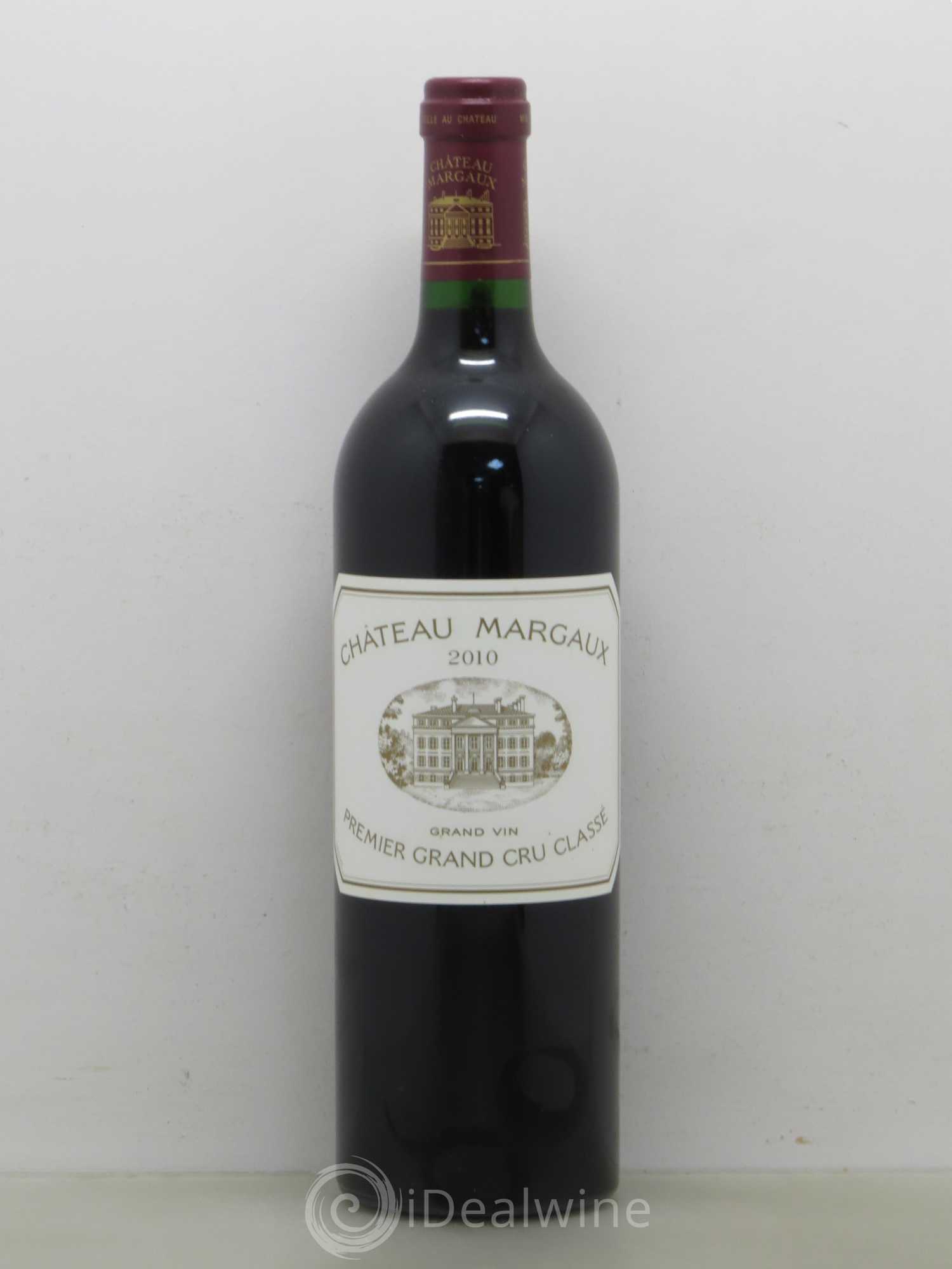Château Margaux 1er Grand Cru Classé 2010 - Lot de 1 bouteille - 0
