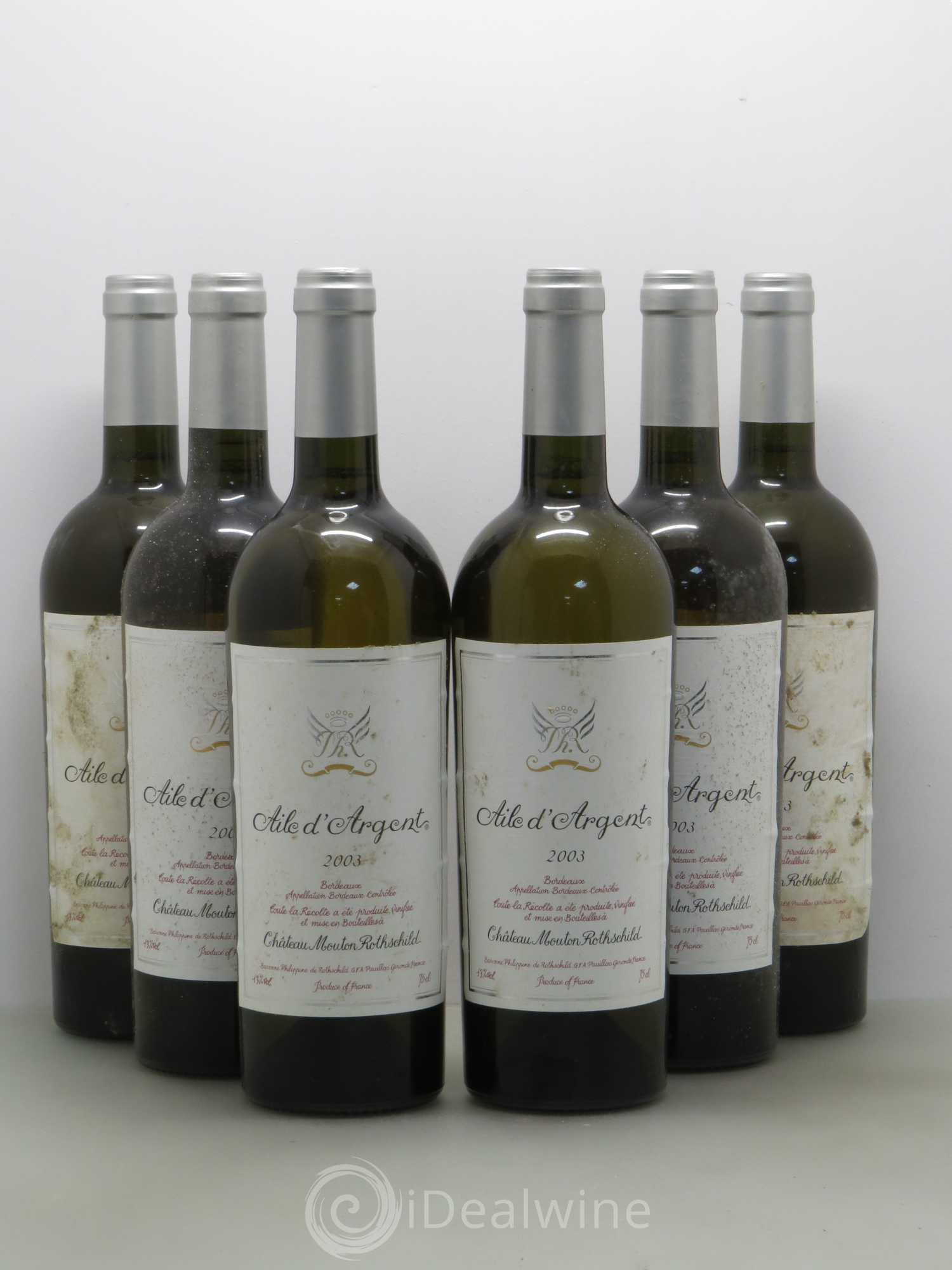 Aile d'Argent 2003 - Lot de 6 bouteilles - 0