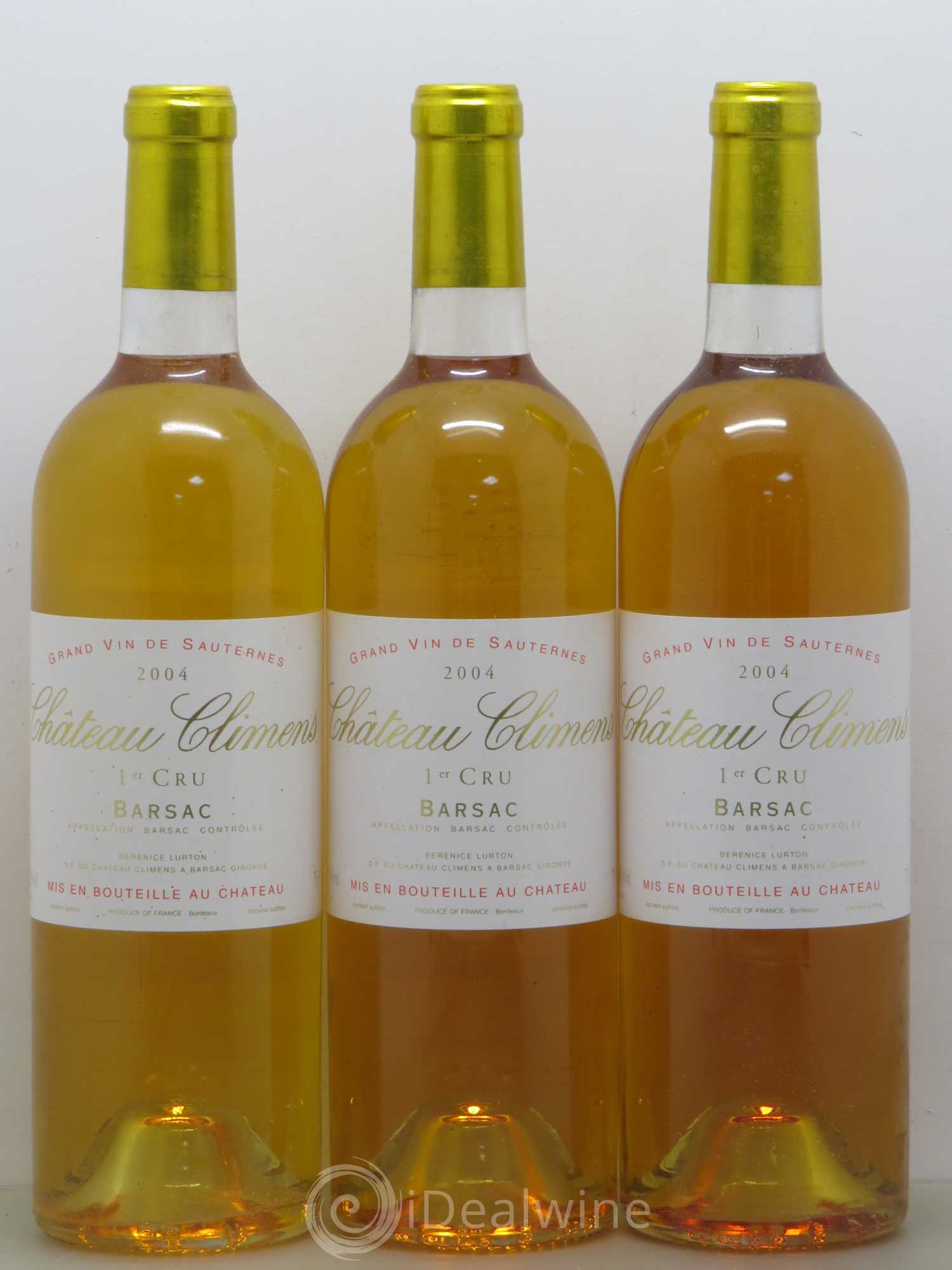 Château Climens 1er Grand Cru Classé 2004 - Lotto di 6 bottiglie - 2