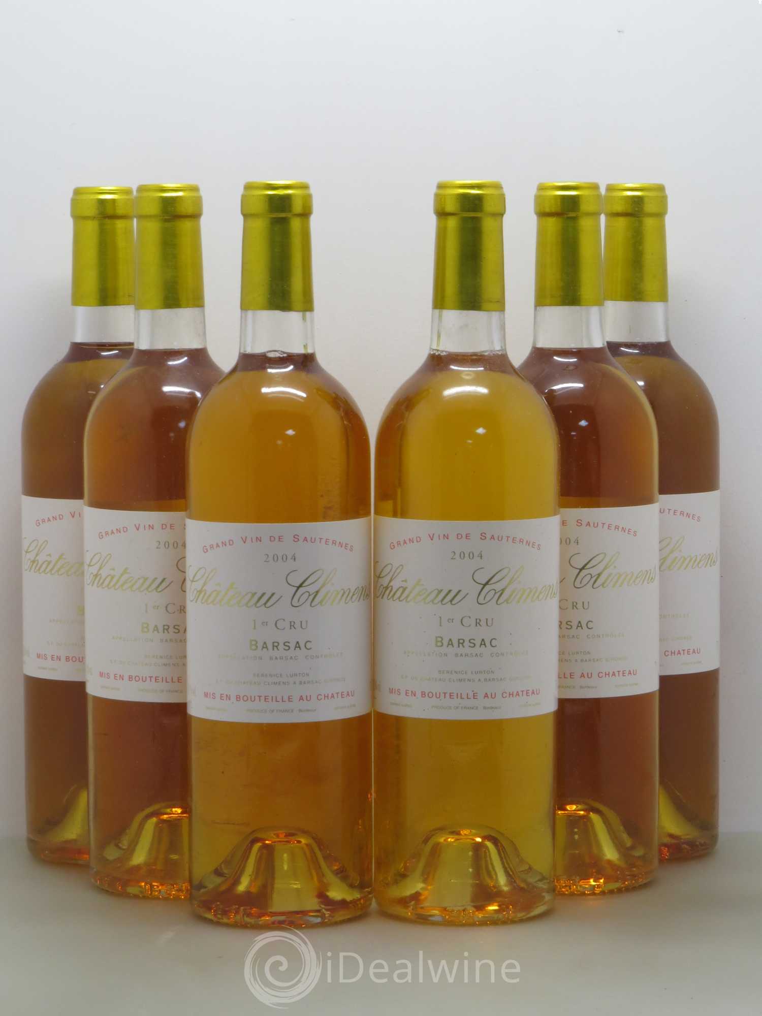 Château Climens 1er Grand Cru Classé 2004 - Lotto di 6 bottiglie - 0