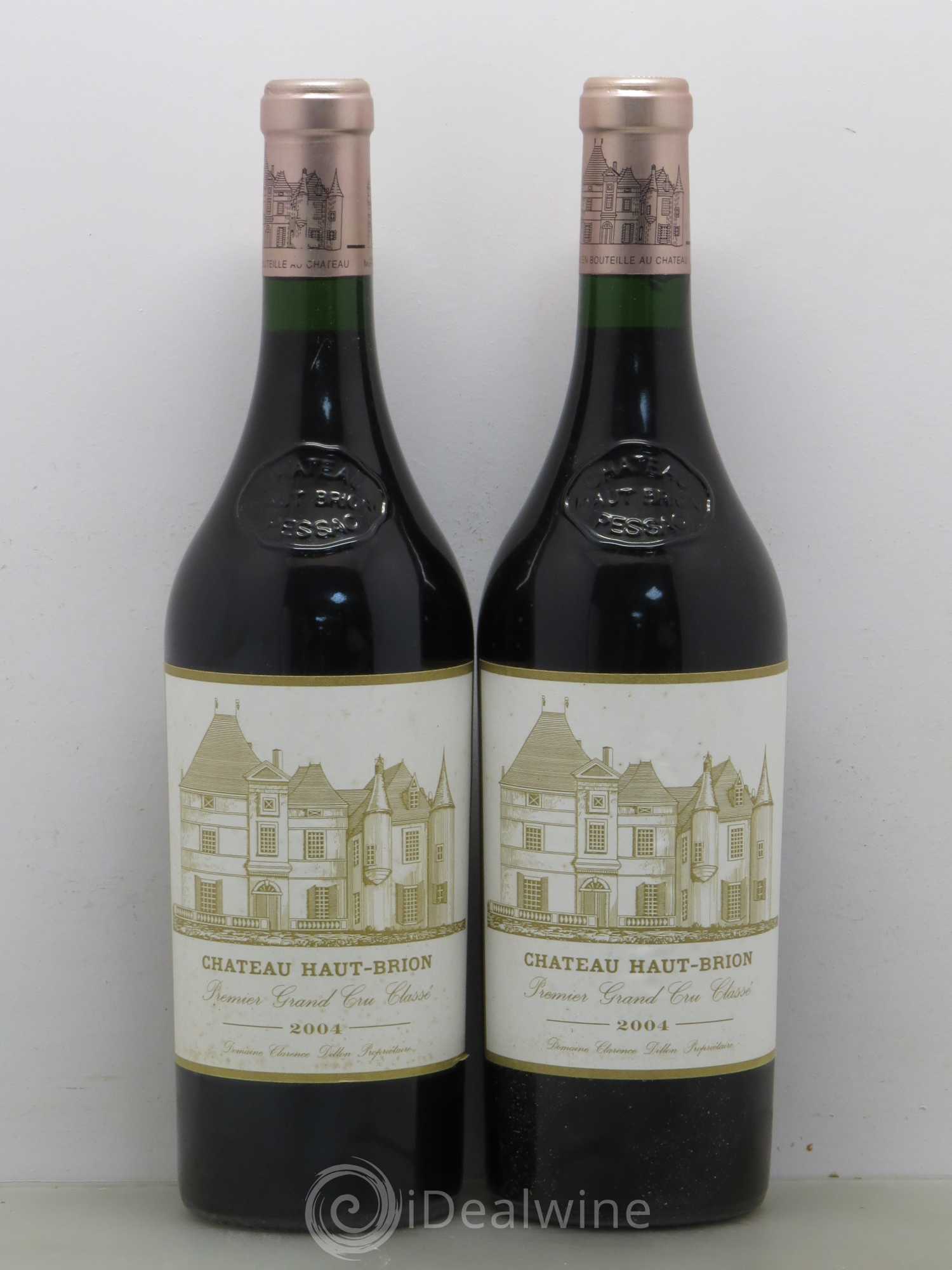 Château Haut Brion 1er Grand Cru Classé 2004 - Lot de 2 bouteilles - 0