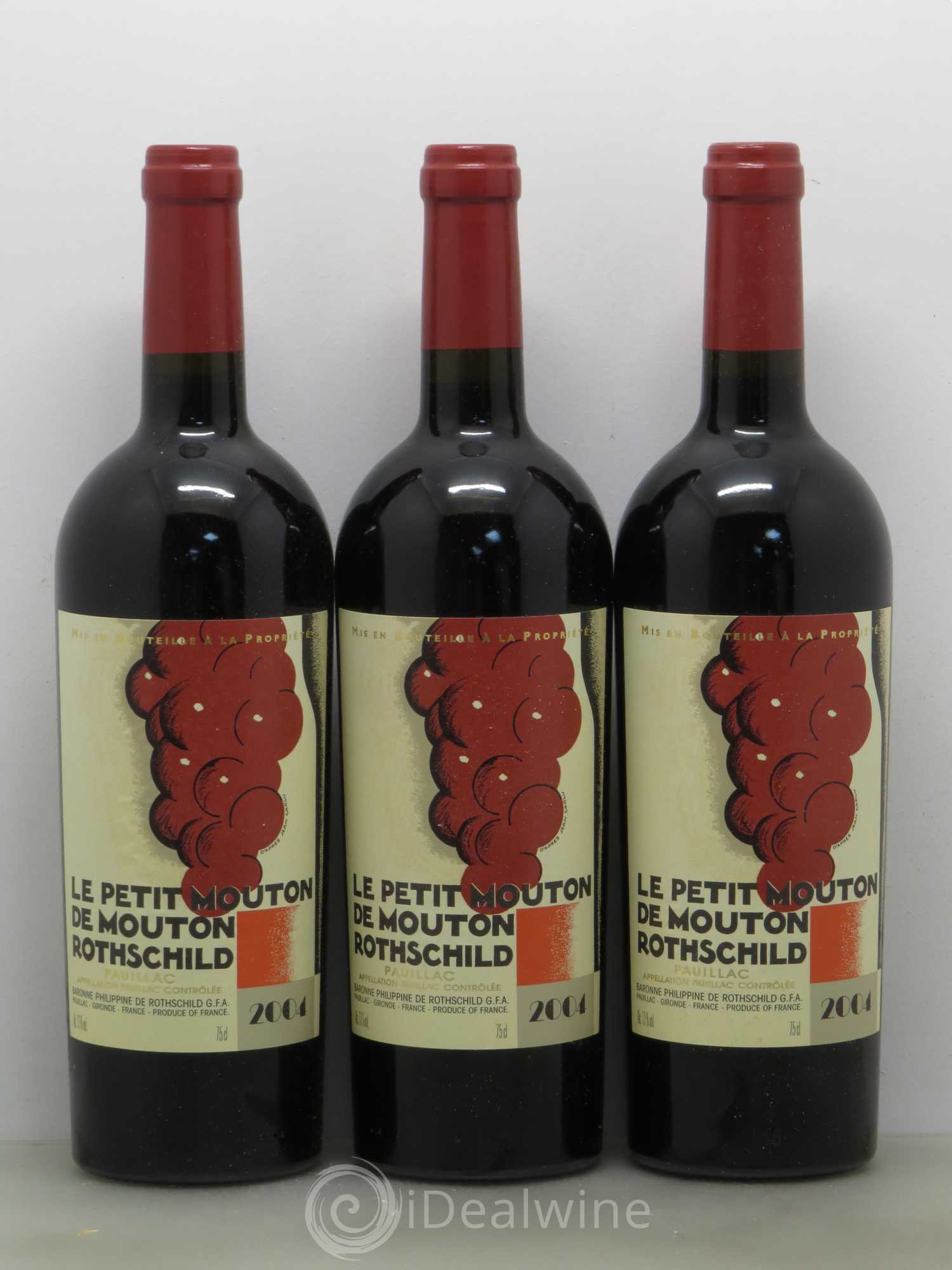 Petit Mouton Second Vin 2004 - Lot de 12 bouteilles - 1