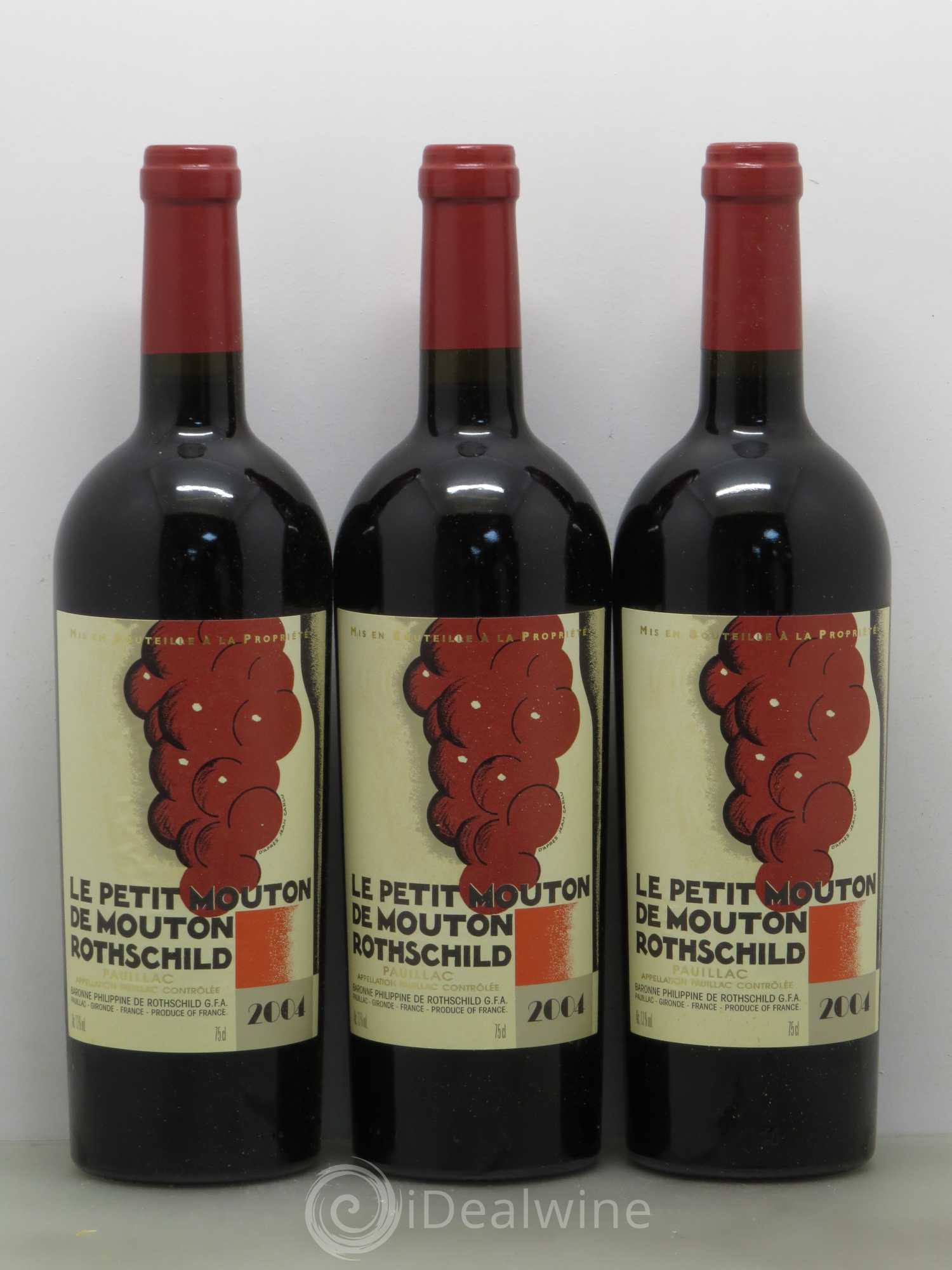 Petit Mouton Second Vin 2004 - Lot de 12 bouteilles - 2