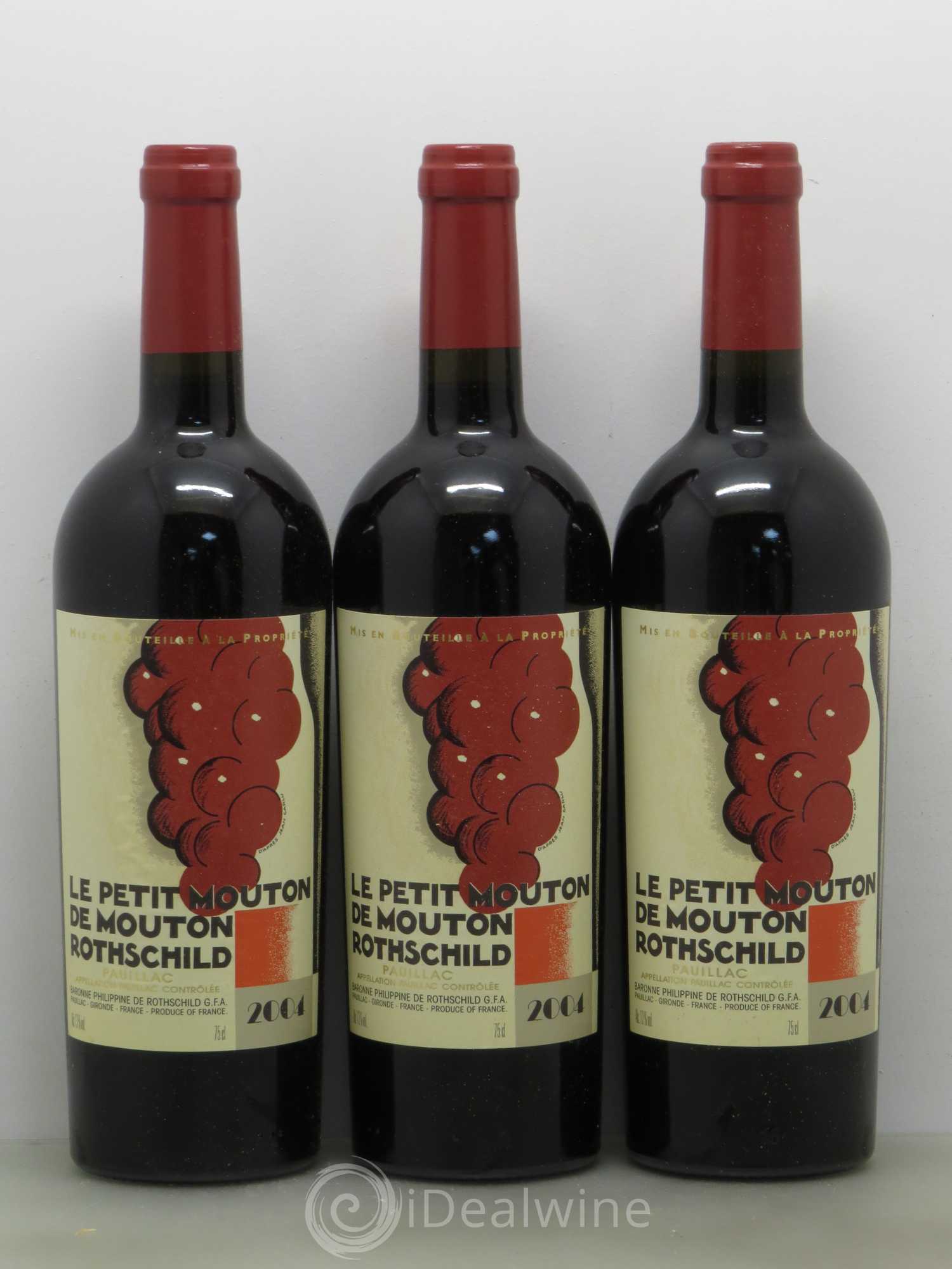 Petit Mouton Second Vin 2004 - Lot de 12 bouteilles - 4