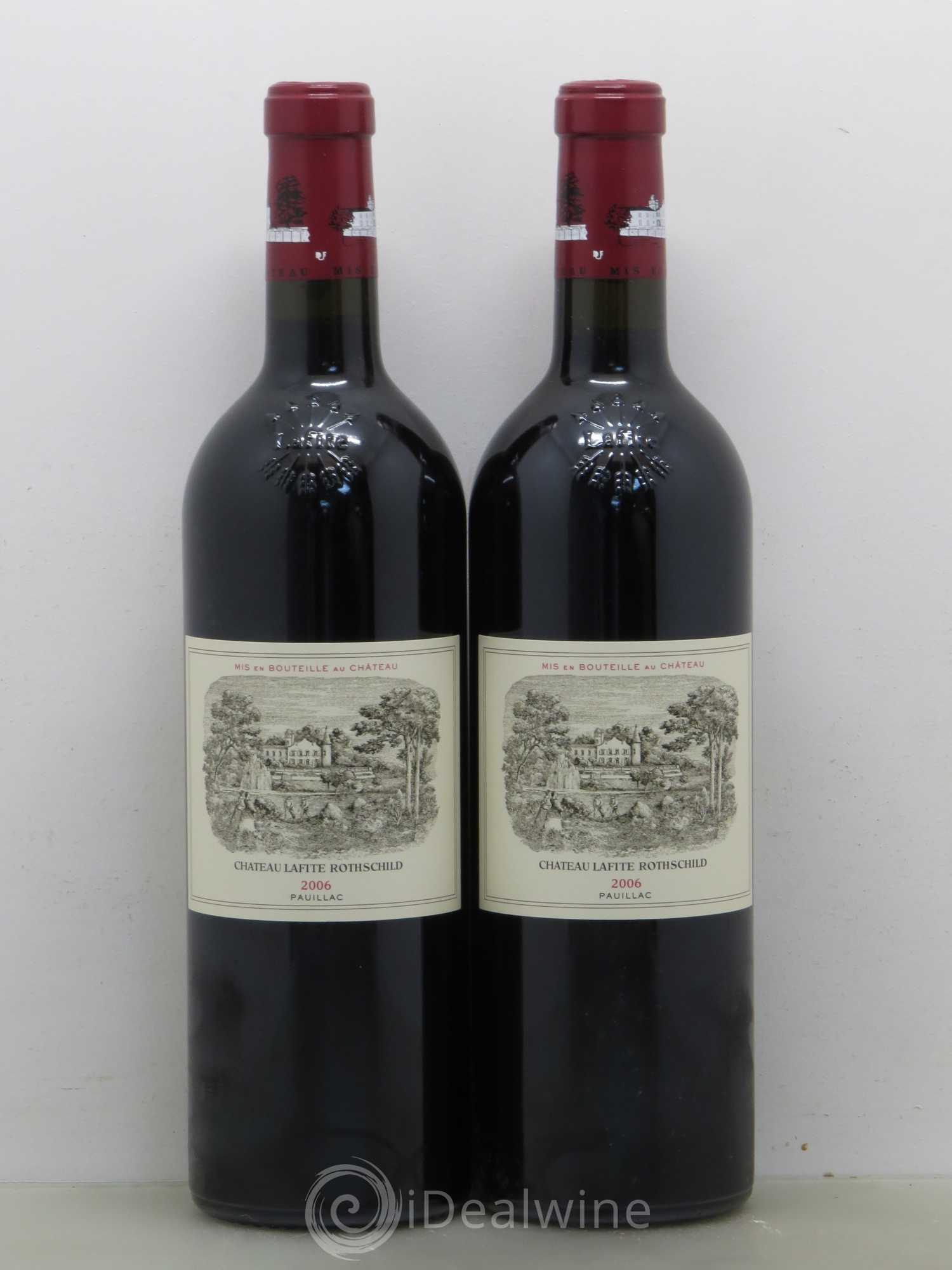 Château Lafite Rothschild 1er Grand Cru Classé 2006 - Lot de 2 bouteilles - 0
