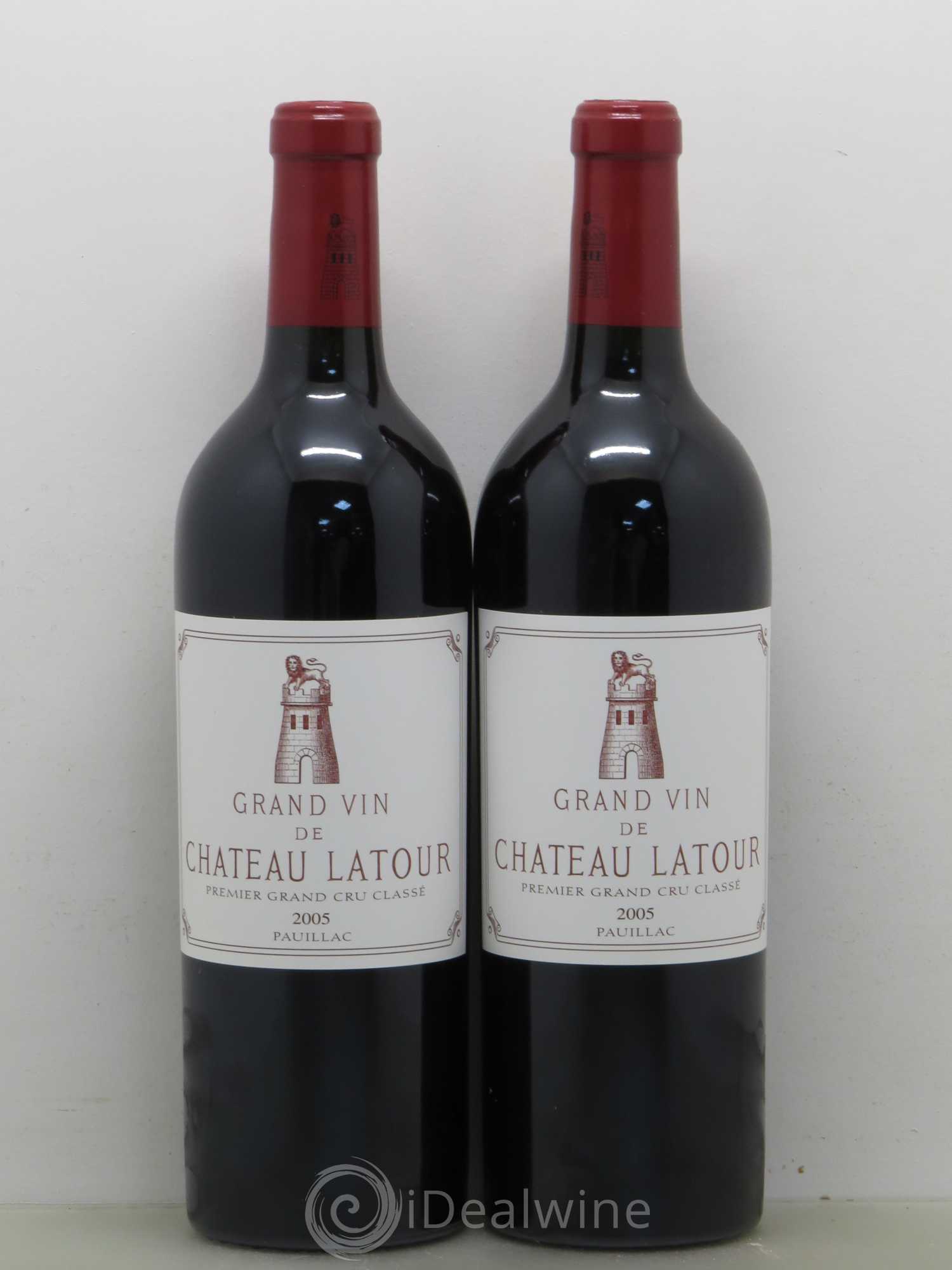 Château Latour 1er Grand Cru Classé 2005 - Lot de 2 bouteilles - 0