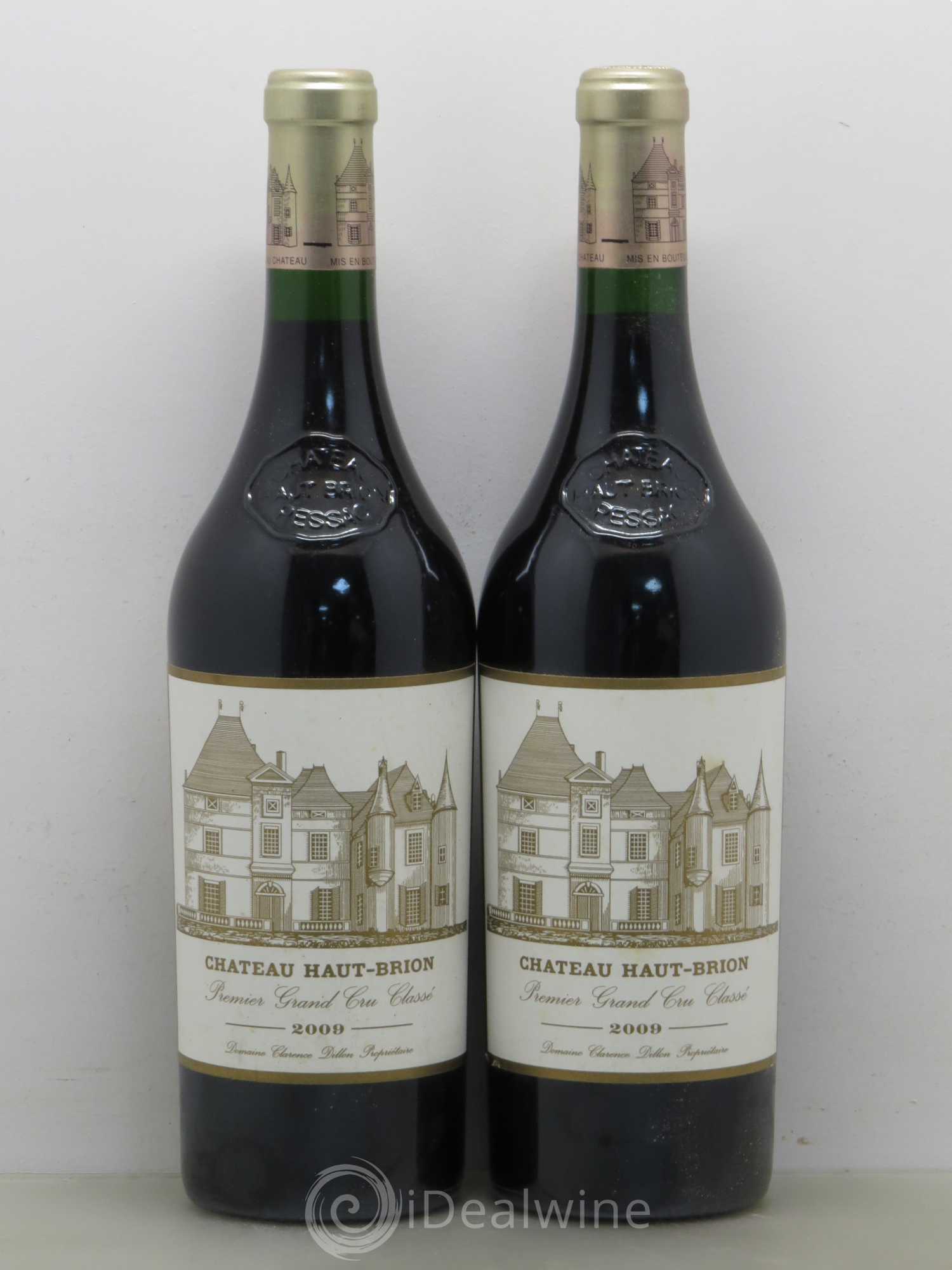 Château Haut Brion 1er Grand Cru Classé 2009 - Lot de 2 bouteilles - 0