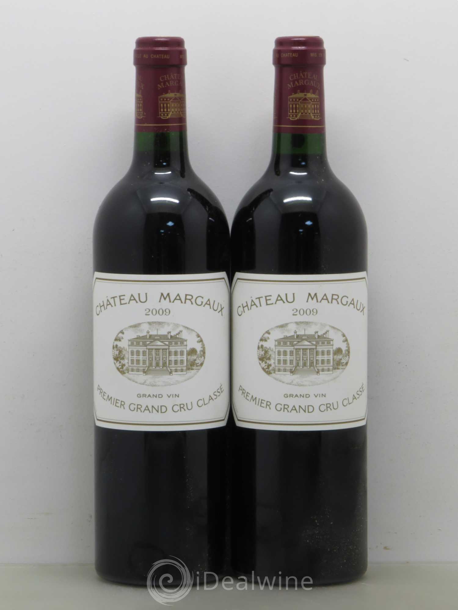 Château Margaux 1er Grand Cru Classé 2009 - Lot de 2 bouteilles - 0