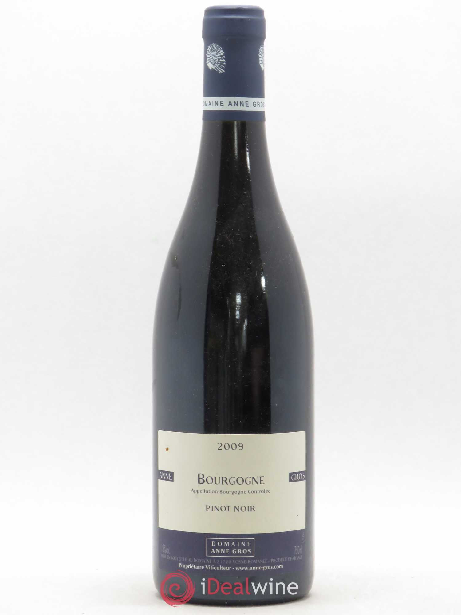 Bourgogne Pinot Noir Anne Gros 2009 - Lot de 1 bouteille - 0